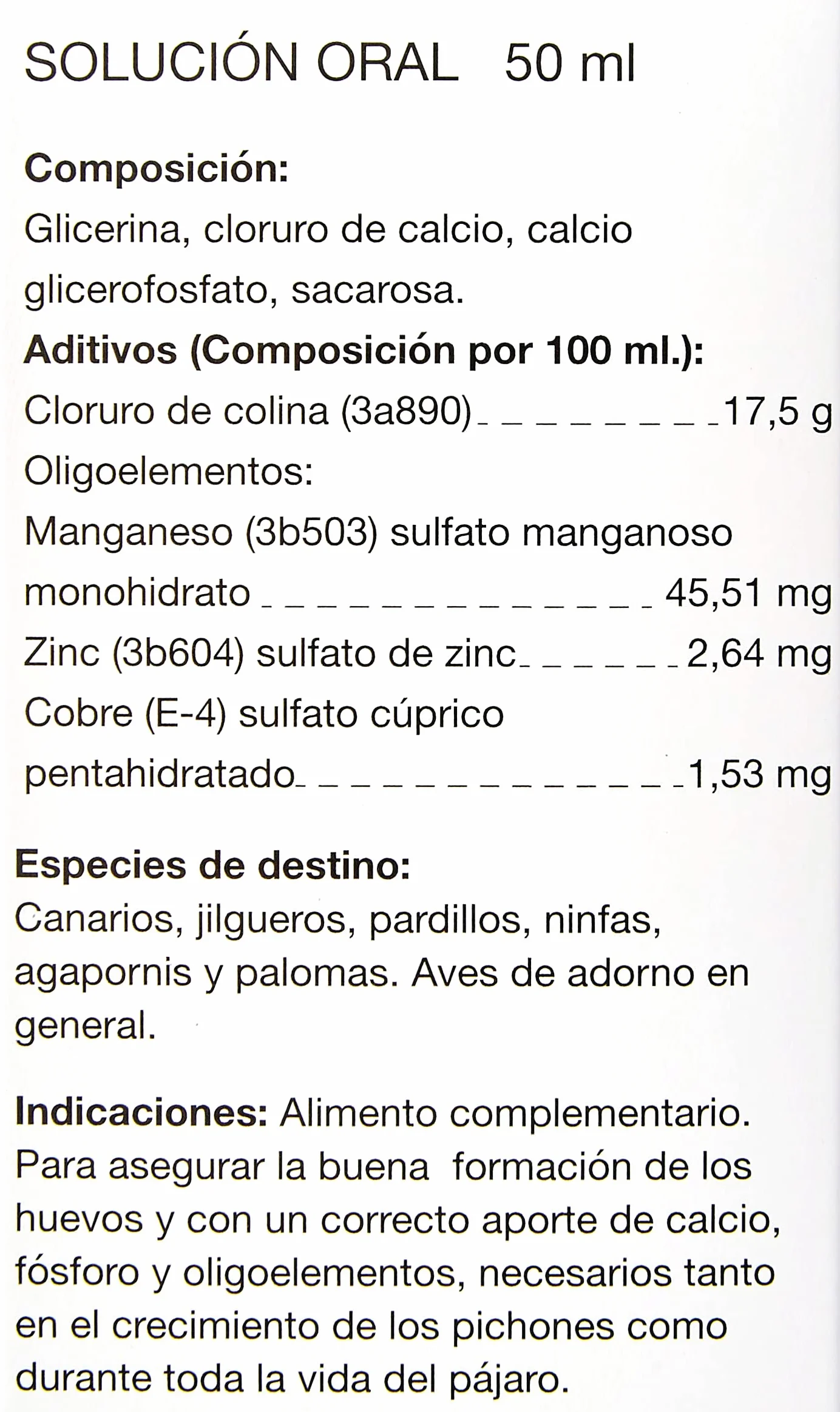 CalciCOLINA-P 50 ML Lab.LATAC