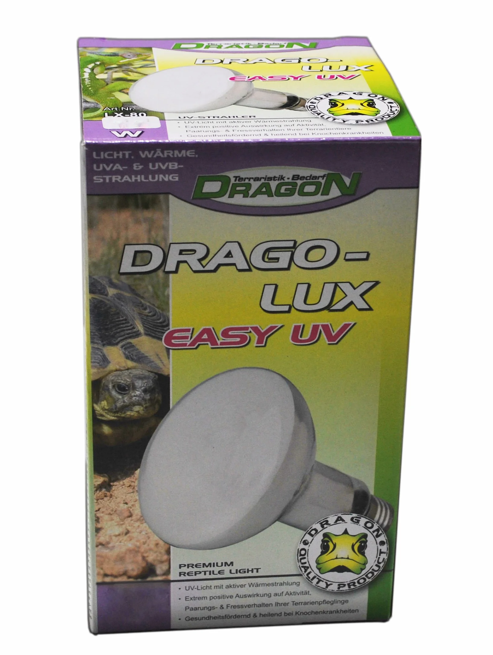 Dragon Drago-LUX Filetage E27 100 W Très haute teneur en UVA et UVB
