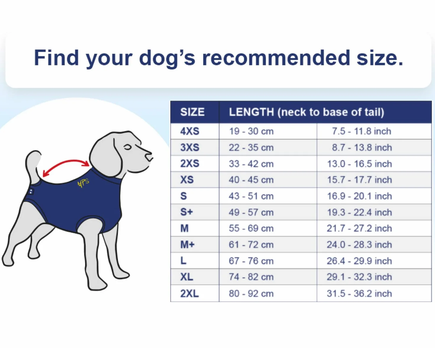 MPS Medical Pet Shirt pour Chiens M Bleu