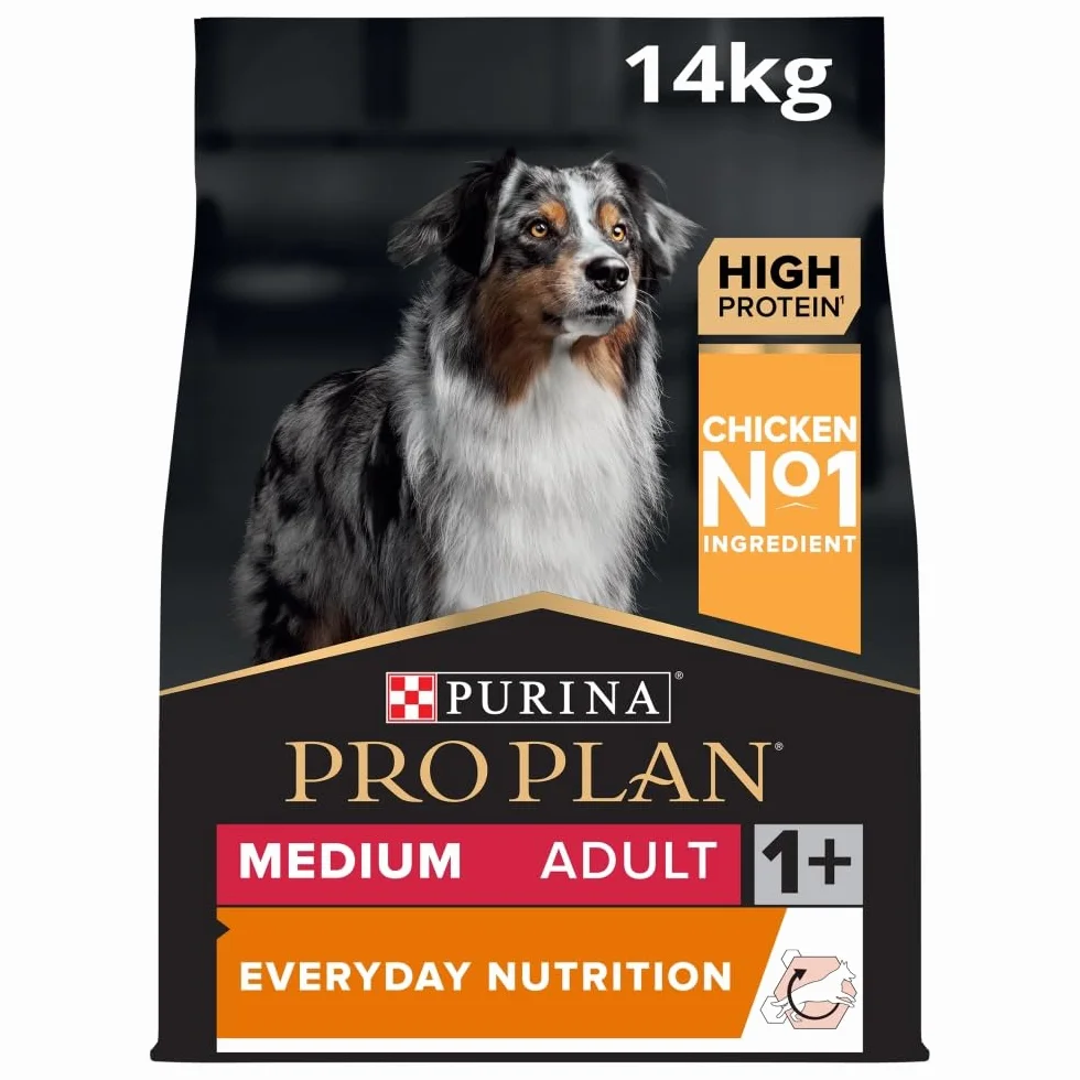 PURINA PRO PLAN Croquettes pour Chien Adulte Taille Moyenne Riche en Poulet 14kg