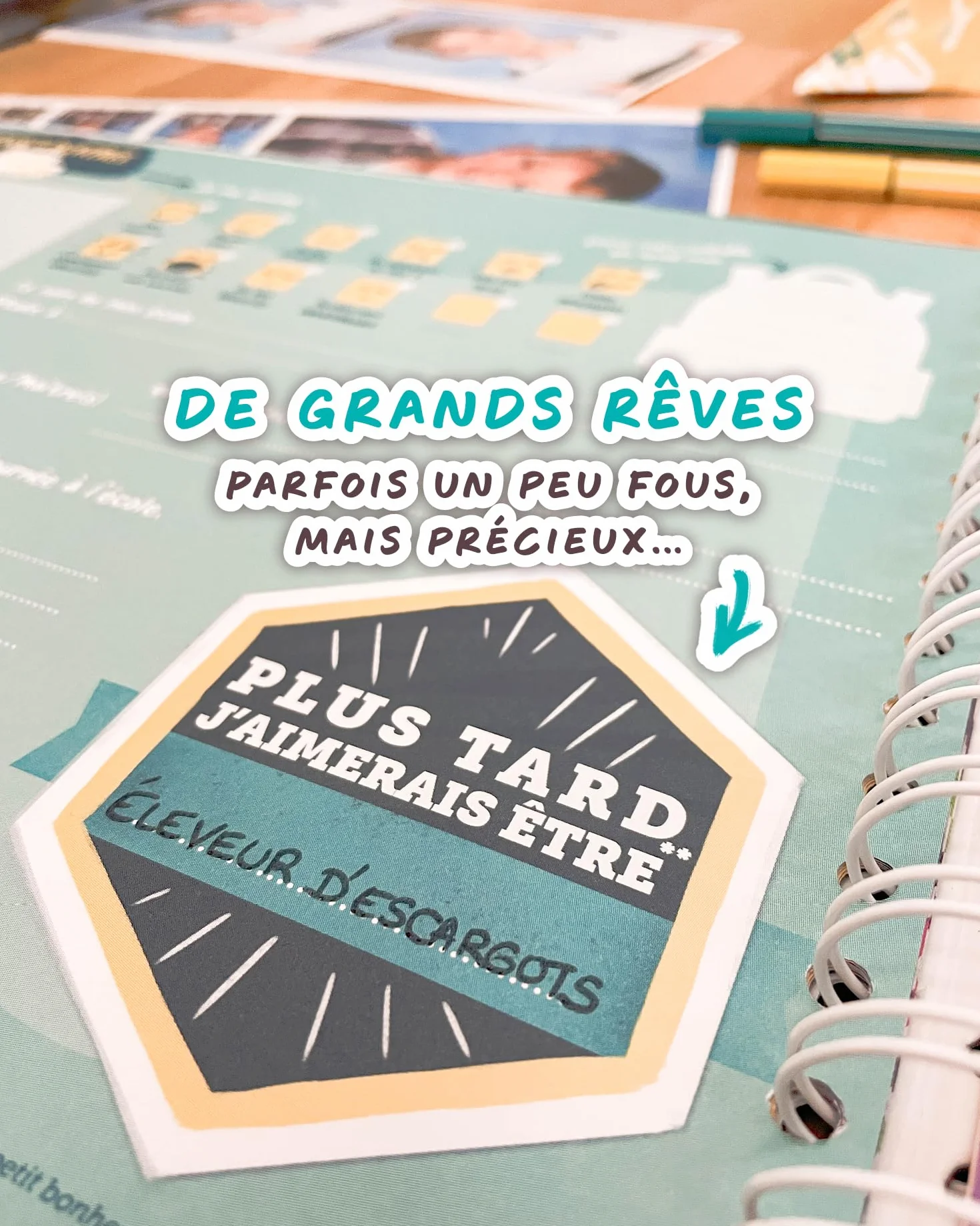 Album photos de classe souvenirs d'école édition PREMIUM 86 pages Maternelle élémentaire collège lycée Vert Turquoise