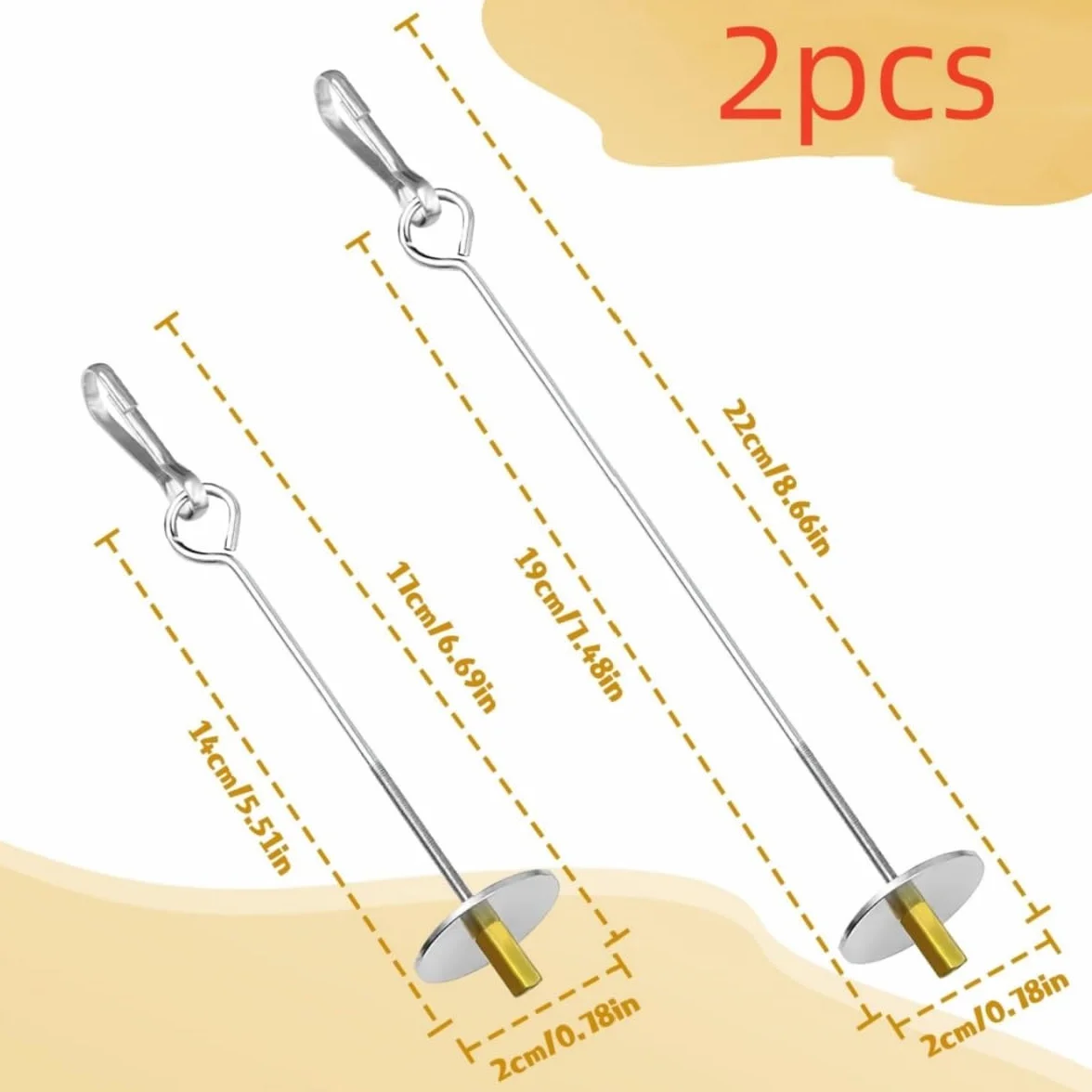 Mangeoire pour Perroquets en Acier Inoxydable 17cm 22cm Porte-Fruits et Légumes Suspendu pour Cage Oiseaux Jouet Perruche