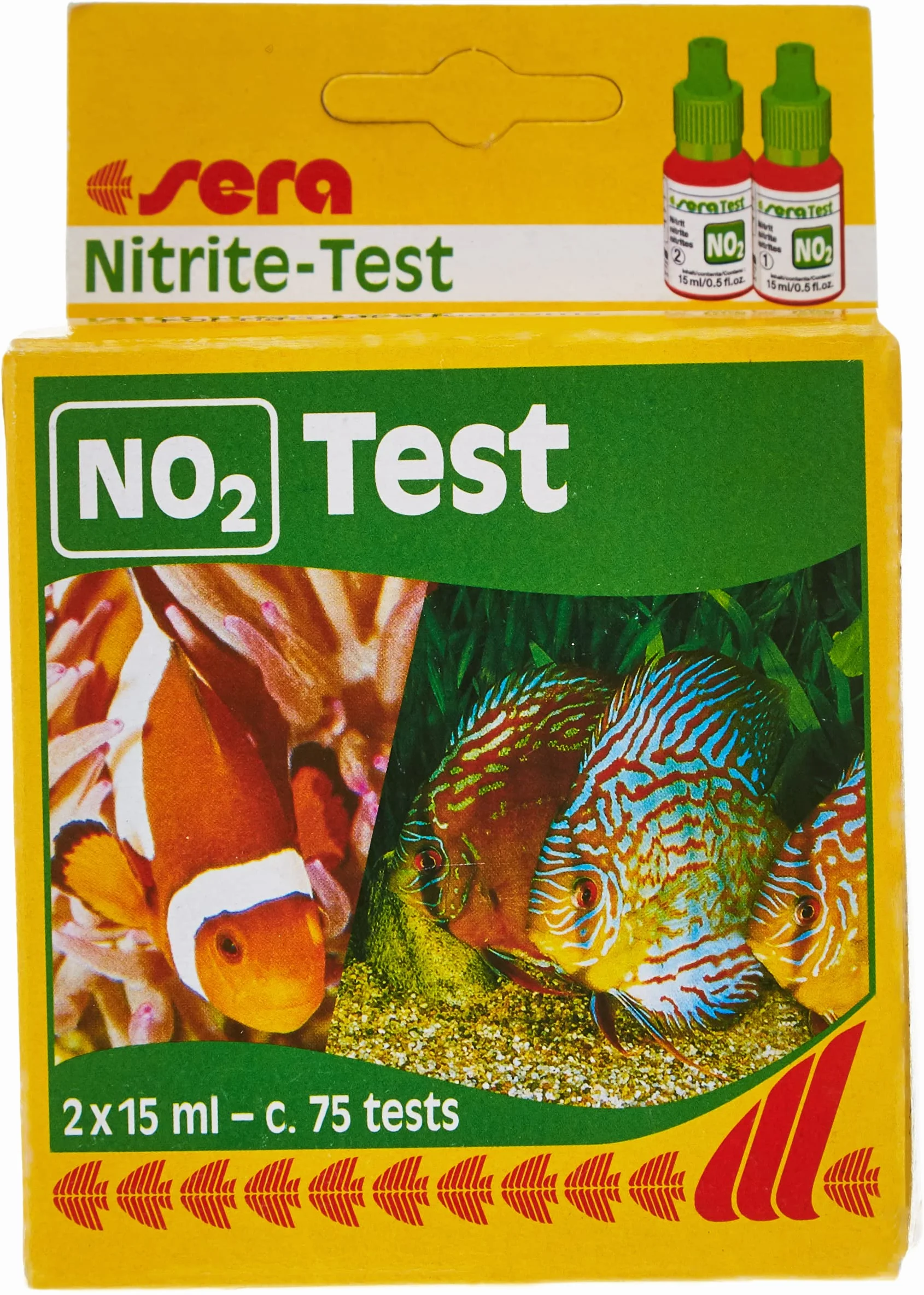 Sera Nitrite NO2 Test Qualité d'eau Aquarium 30 ML
