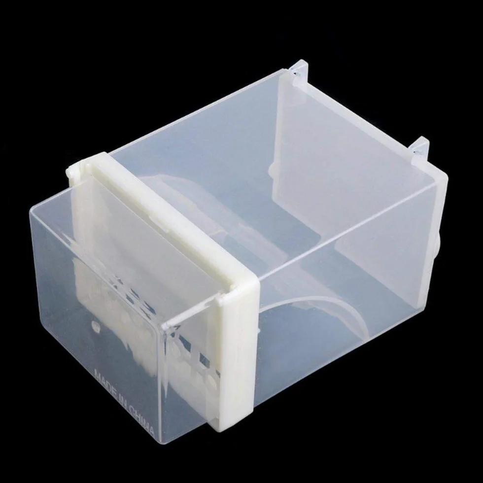 Mangeoire Automatique pour Oiseaux Distributeur de Graines Bol Jouet pour Perruches, Conures, Aras, Canari, 1 Pièce