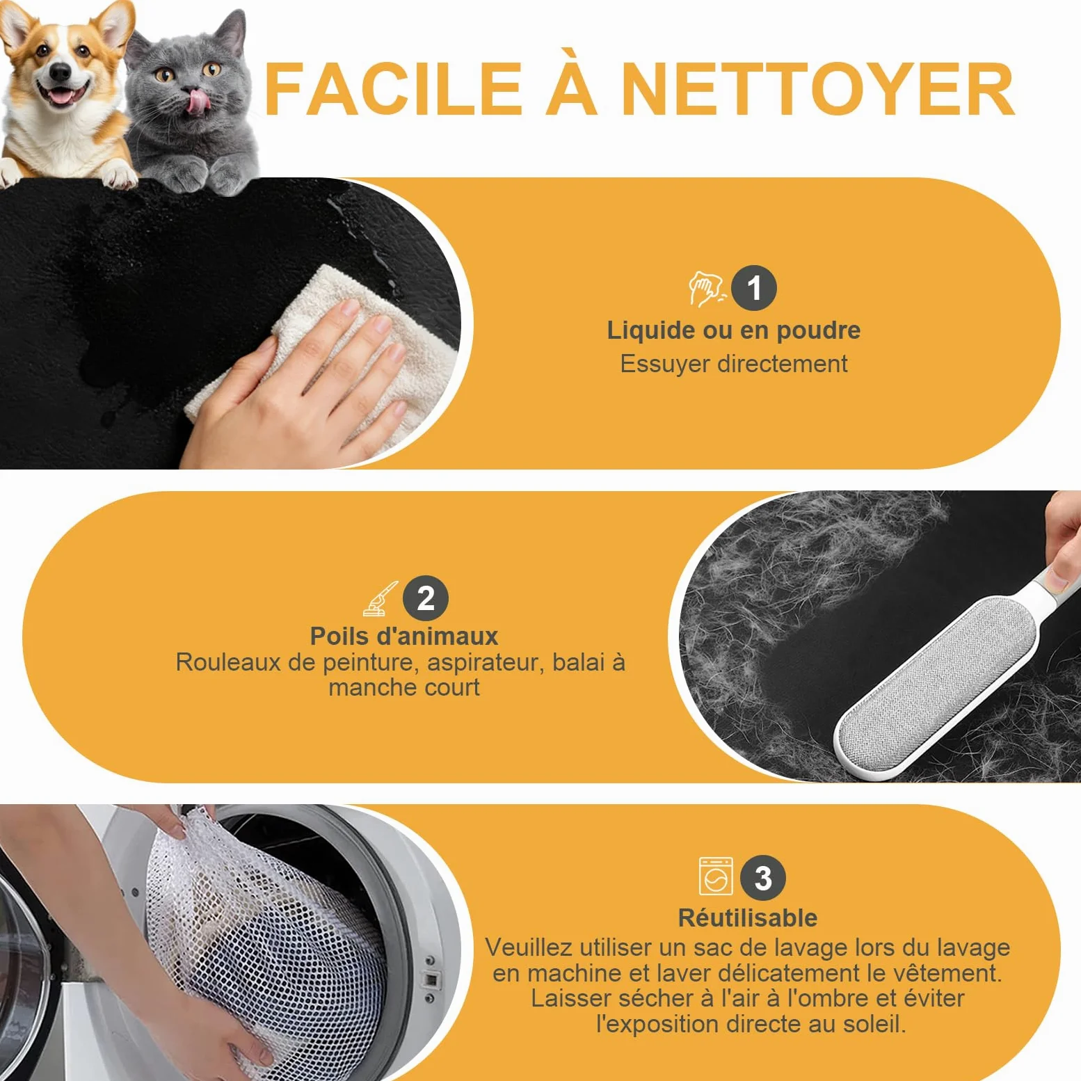 Protection Voiture Chien, Support Solide, Dessous Rigide, Tapis de Protection de Coffre en Cuir PU, Charge Maximale 180kg, 100% Étanche et Résistante Aux