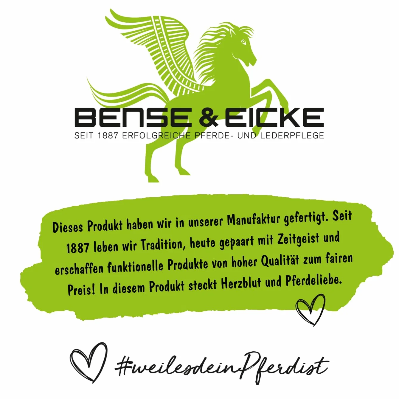 Bense & Eicke MaulFein Baume de soin naturel pour chevaux 100 ml