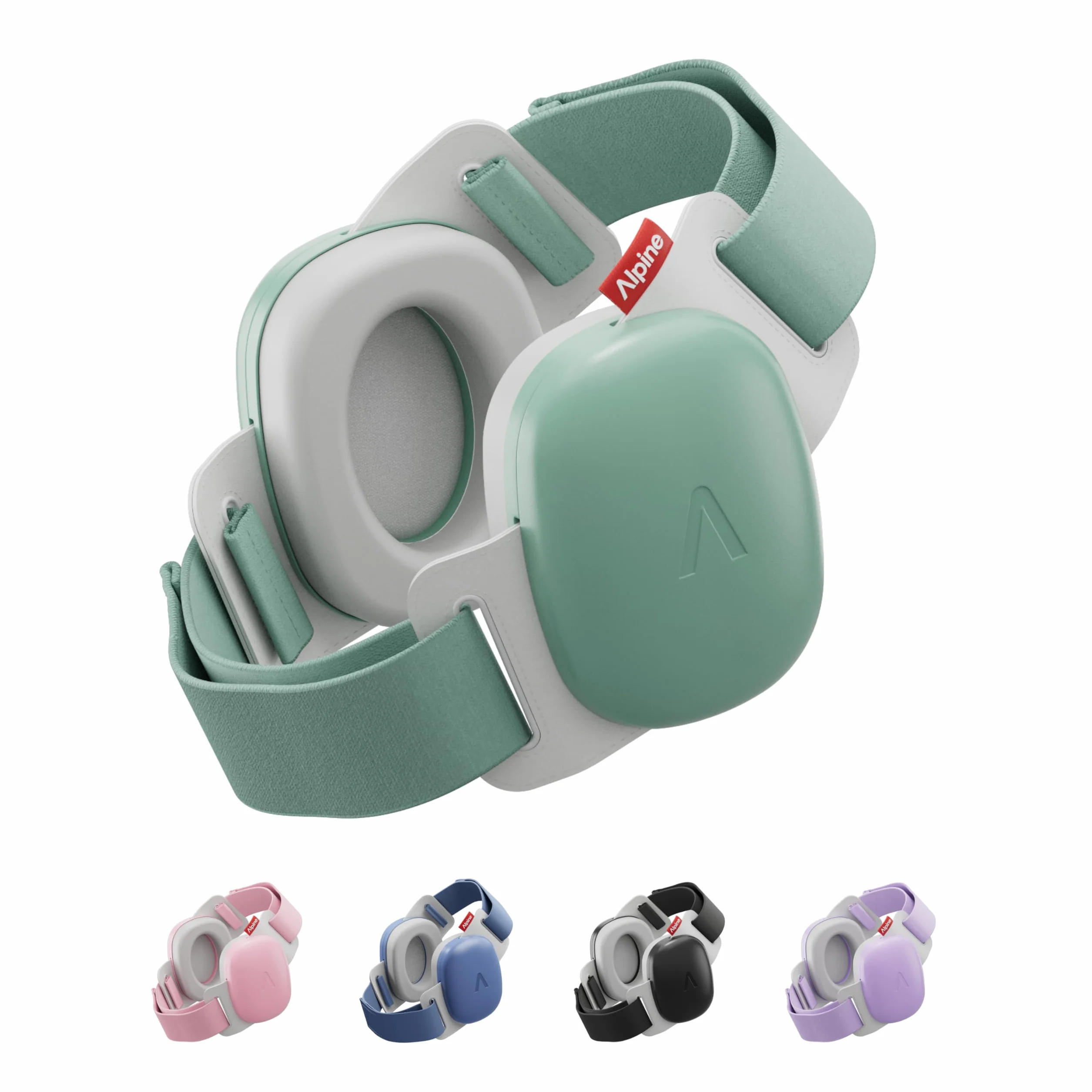 Alpine Muffy Baby Classic & Confort Casque Anti Bruit Bebe Certifiée CE Bandeau Ajustable