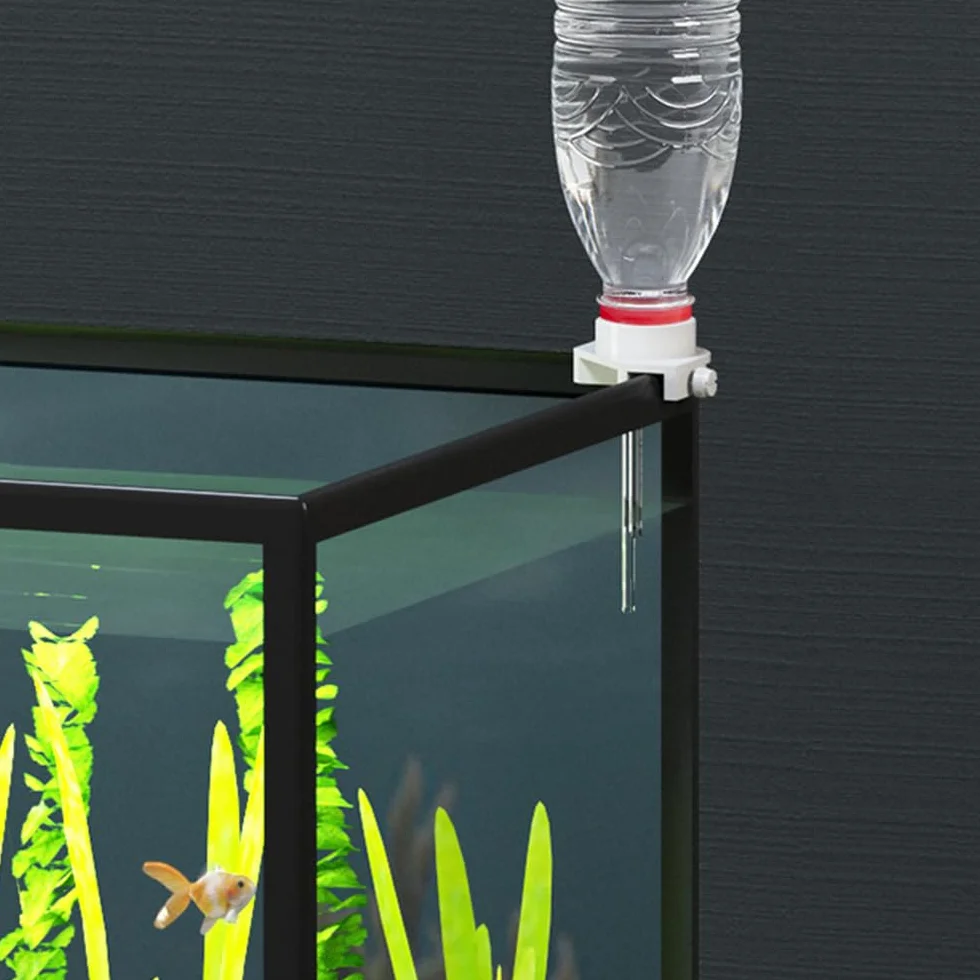 Remplisseur d'eau à remplissage automatique réservoir de poisson sans alimentation réduction du bruit têtes d'adaptateur poisson épaisseur paroi 1,5cm