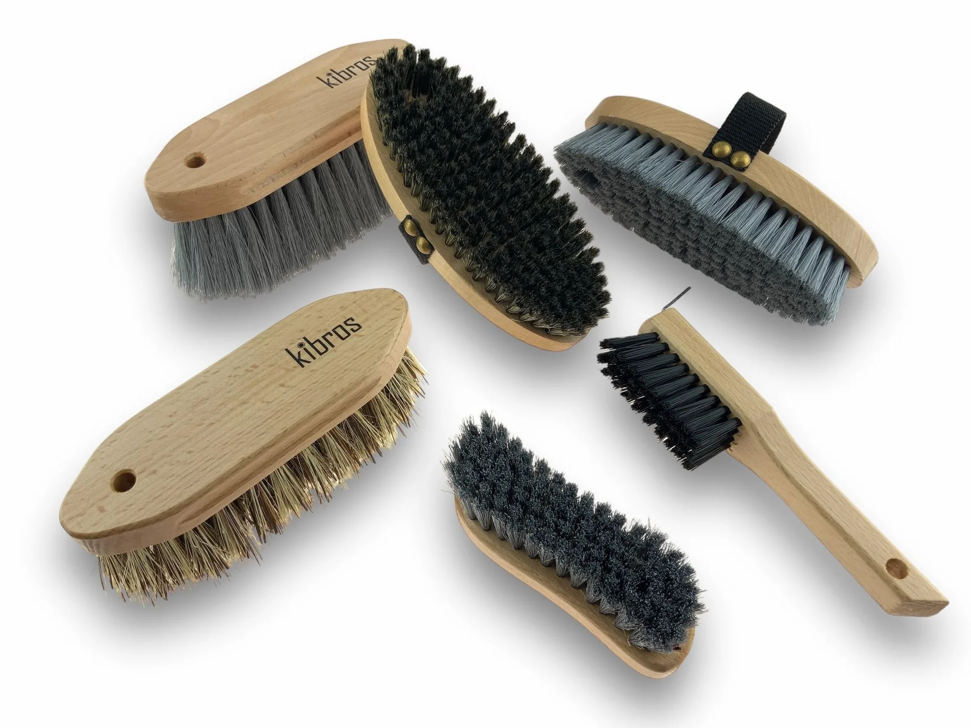 Kibros EQUITLOT6 Kit Complet pansage Cheval 6 brosses équitation Haut de Gamme