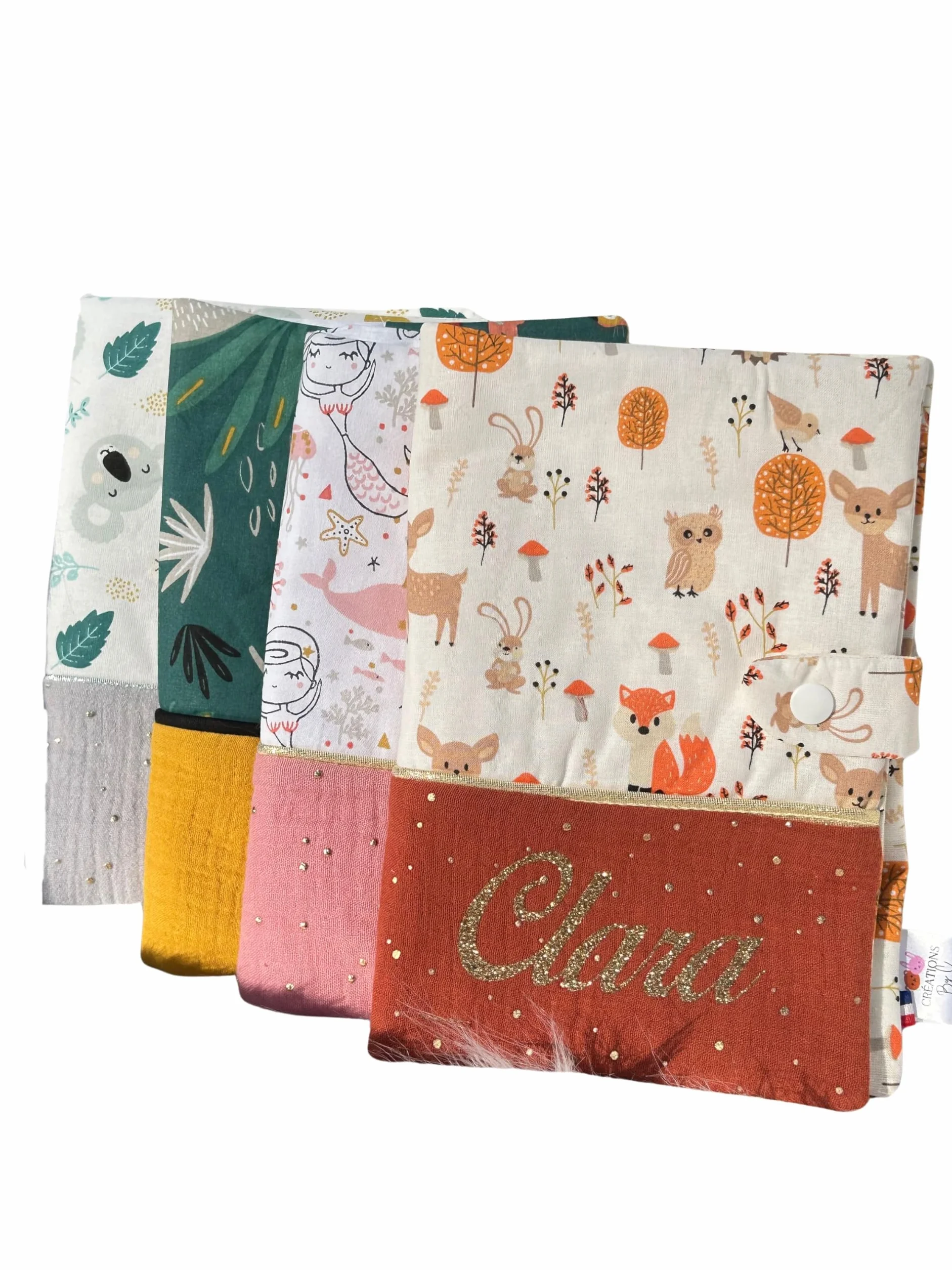 Protège Carnet de Santé Bébé Personnalisé Prénom Idée Cadeau Naissance Fille Garçon
