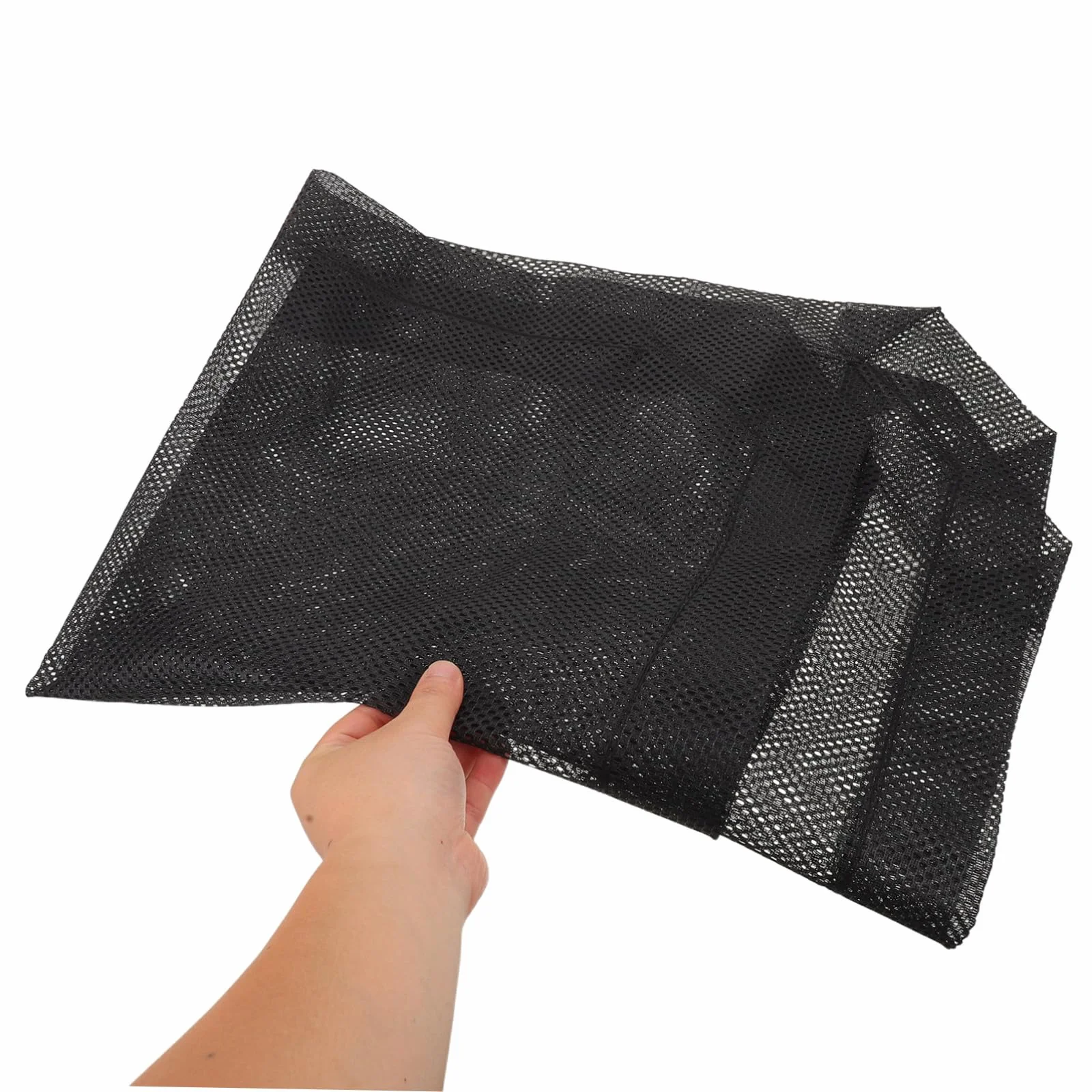 TOYANDONA Housse de Lit pour Animaux en Tissu Mesh Noir Rectangulaire pour Quatre Saisons