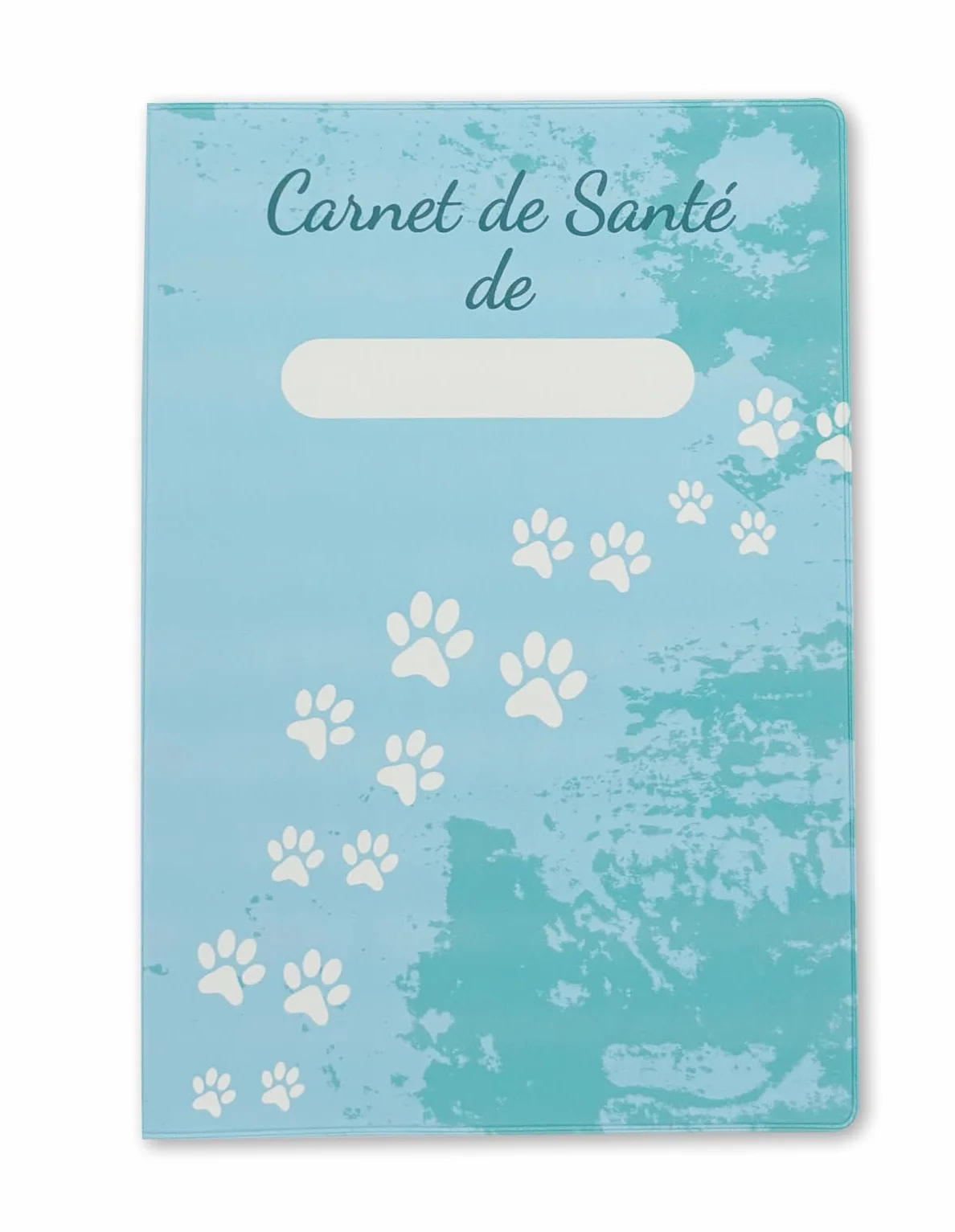 Protège Carnet de Santé pour Chats Chiens Animaux Domestiques Gomme Expansée Fabriqué en France 16 x 23 cm