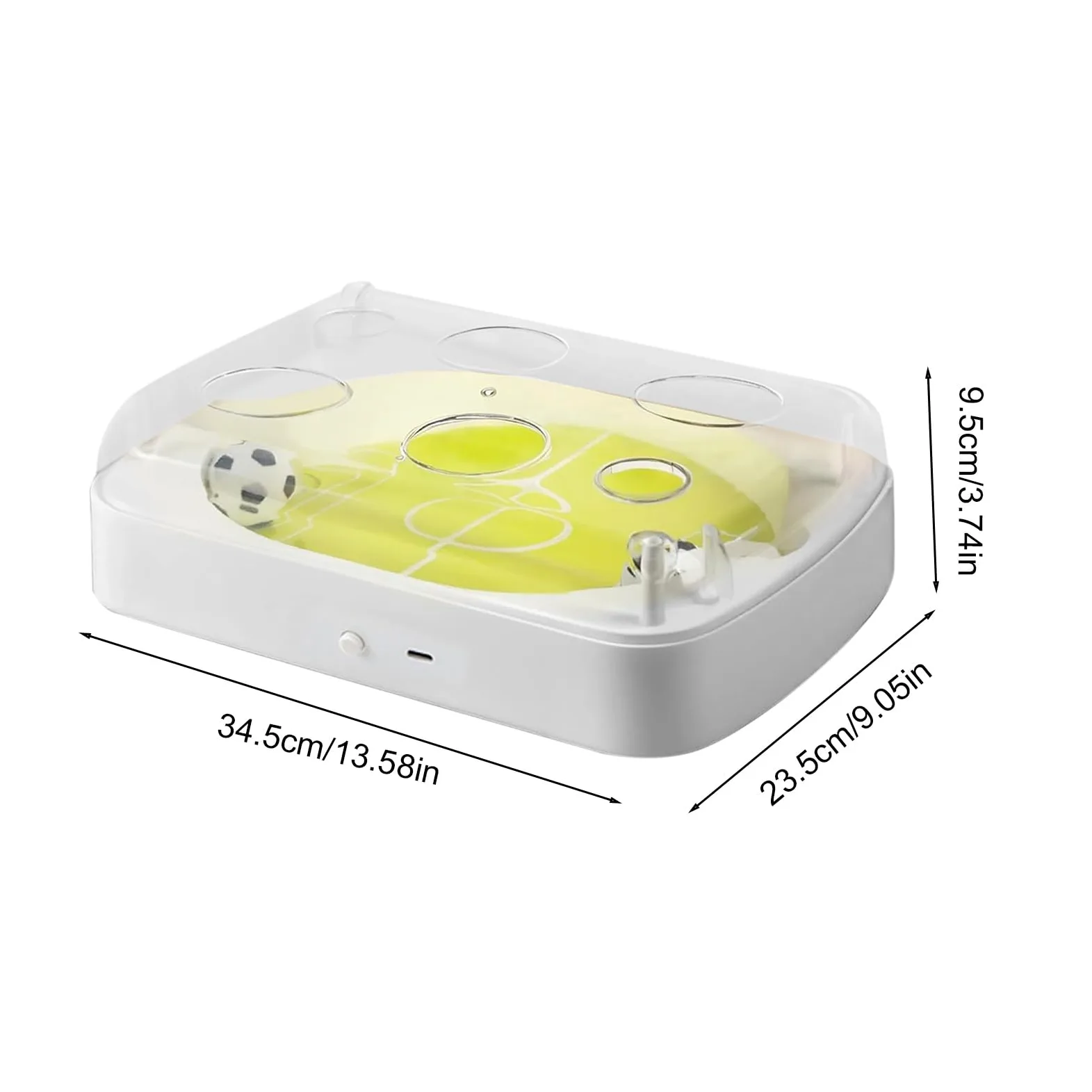 Balle jouet pour chat Ballon foot électrique interactif avec cataire | d'intérieur pour chat Pour entraînement/exercice, stimulation mentale, simulation de chasse,