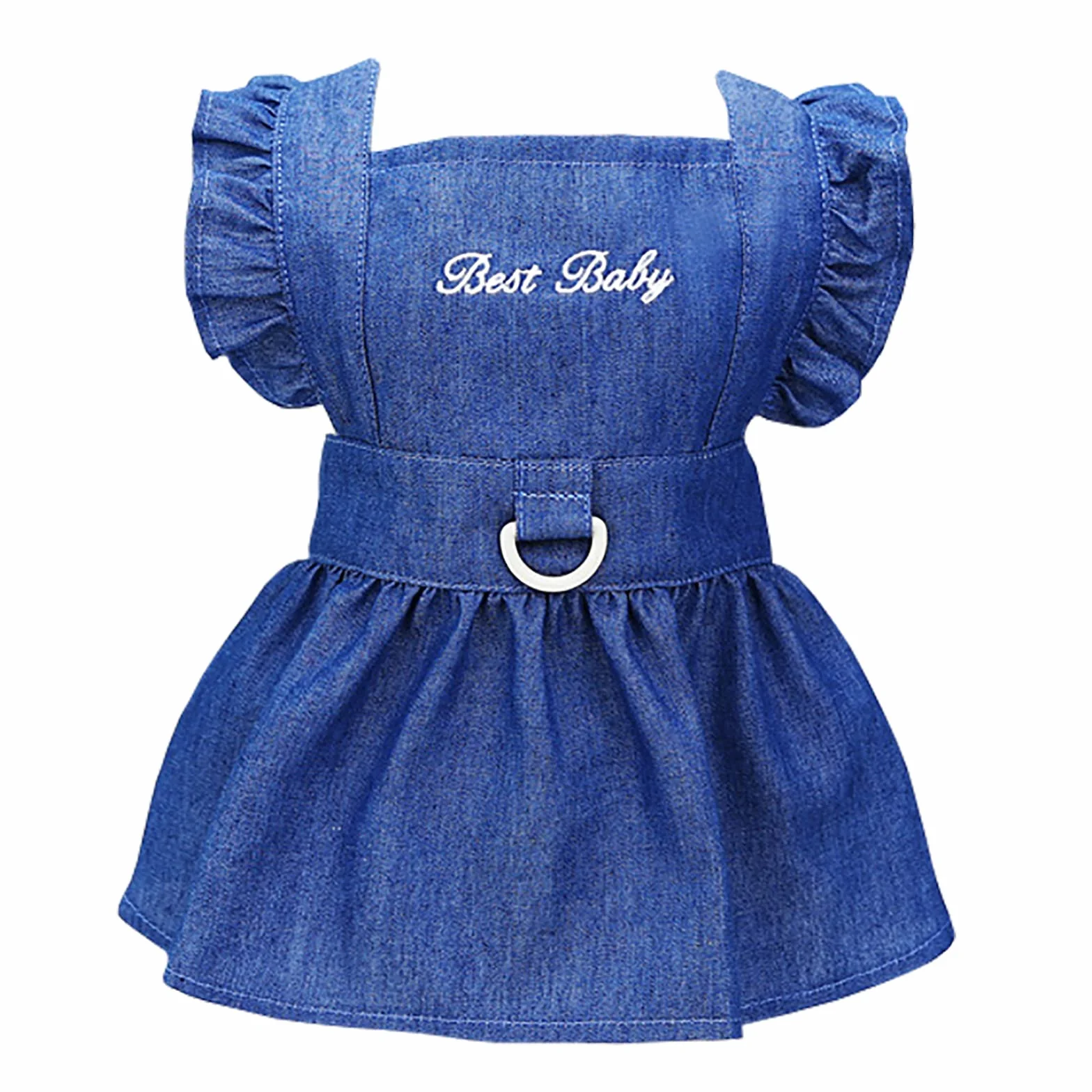 Chien Robe Princesse Tutu Denim Jupes pour Petit Chien Fille