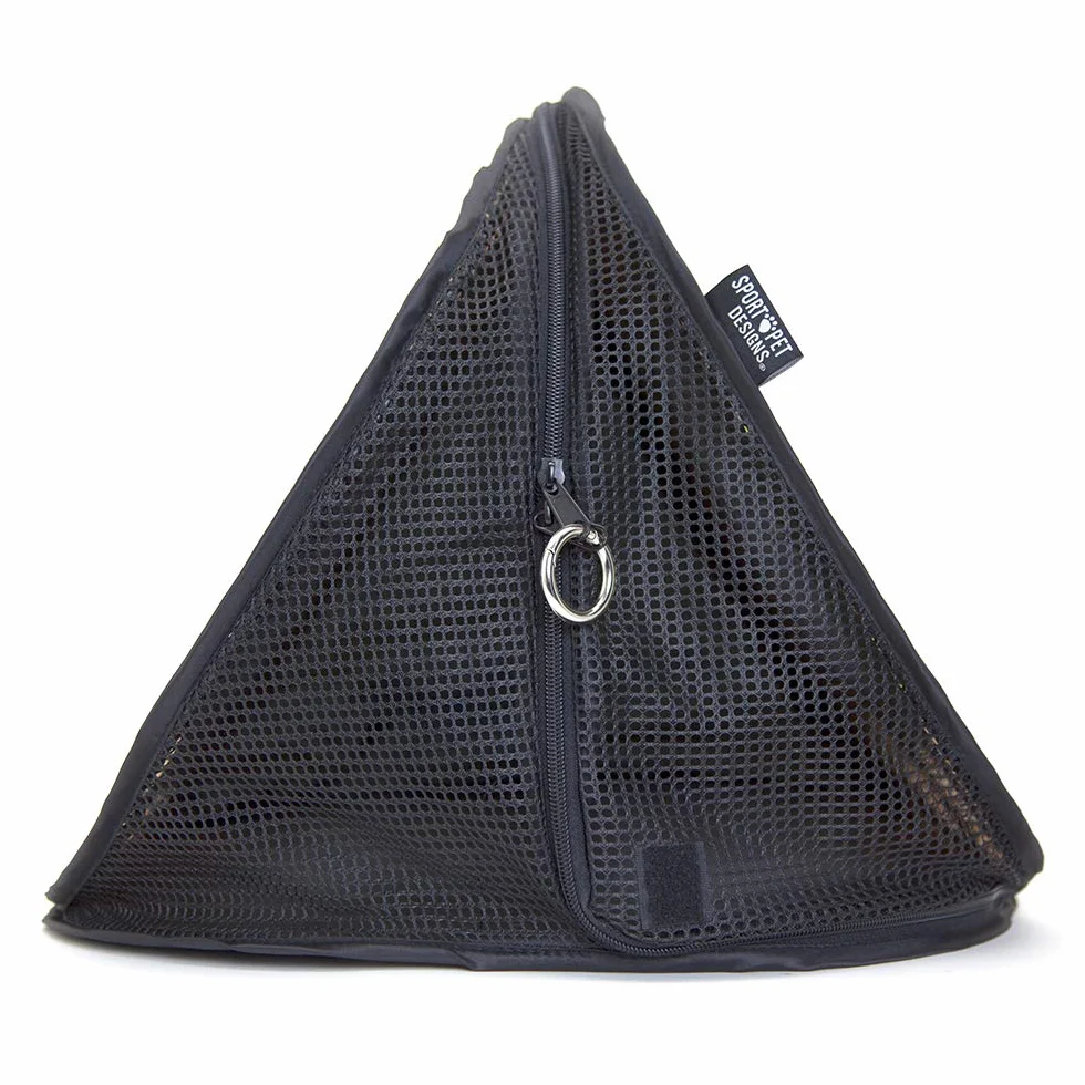 Sac de Transport Pliable pour Chat SportPet Designs CM-0431-CS01 Bleu/Marron