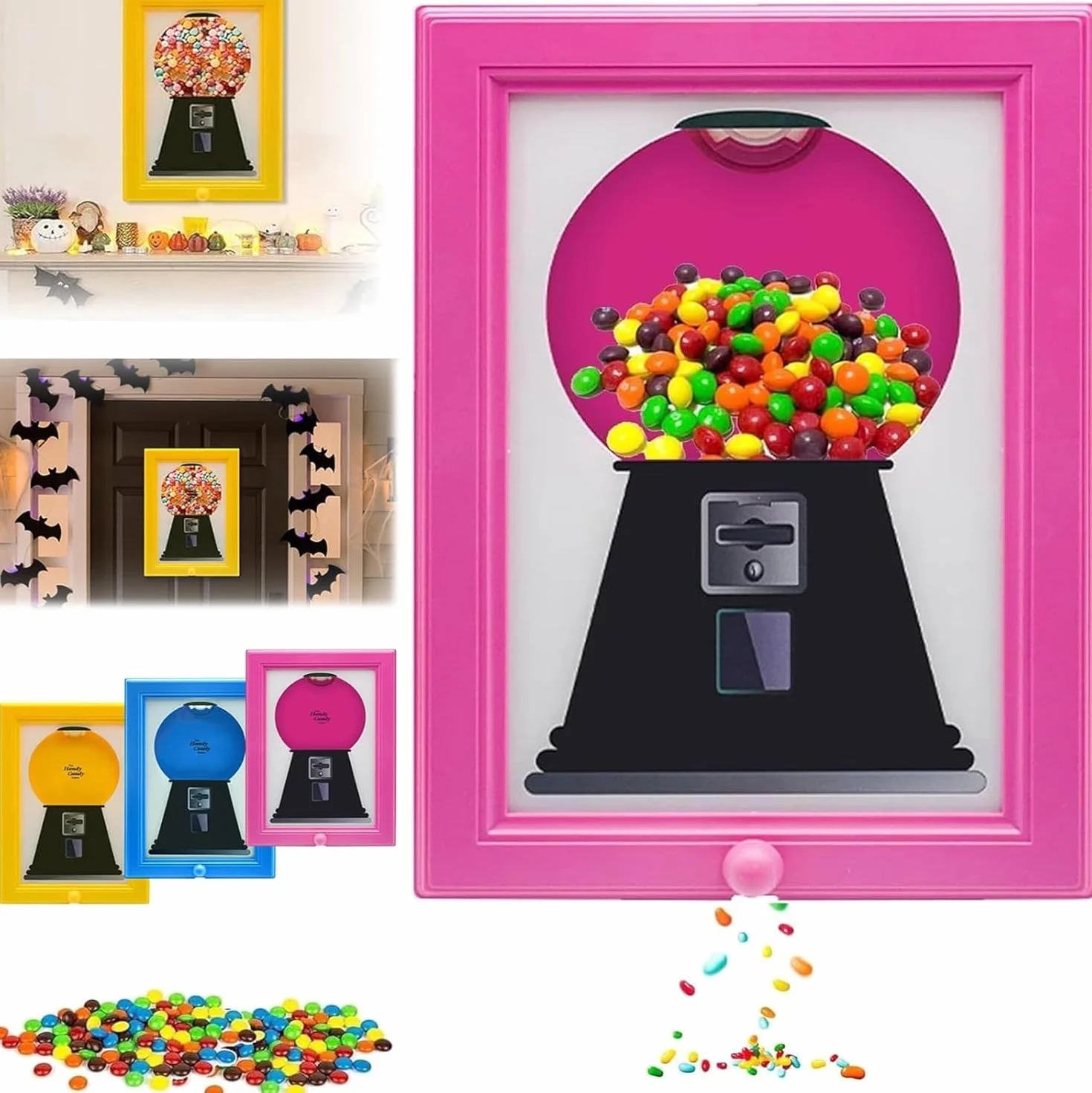 Cadre à Bonbons Pratique, Porte-Bonbons Mural pour Bonbons, Noix, Friandises