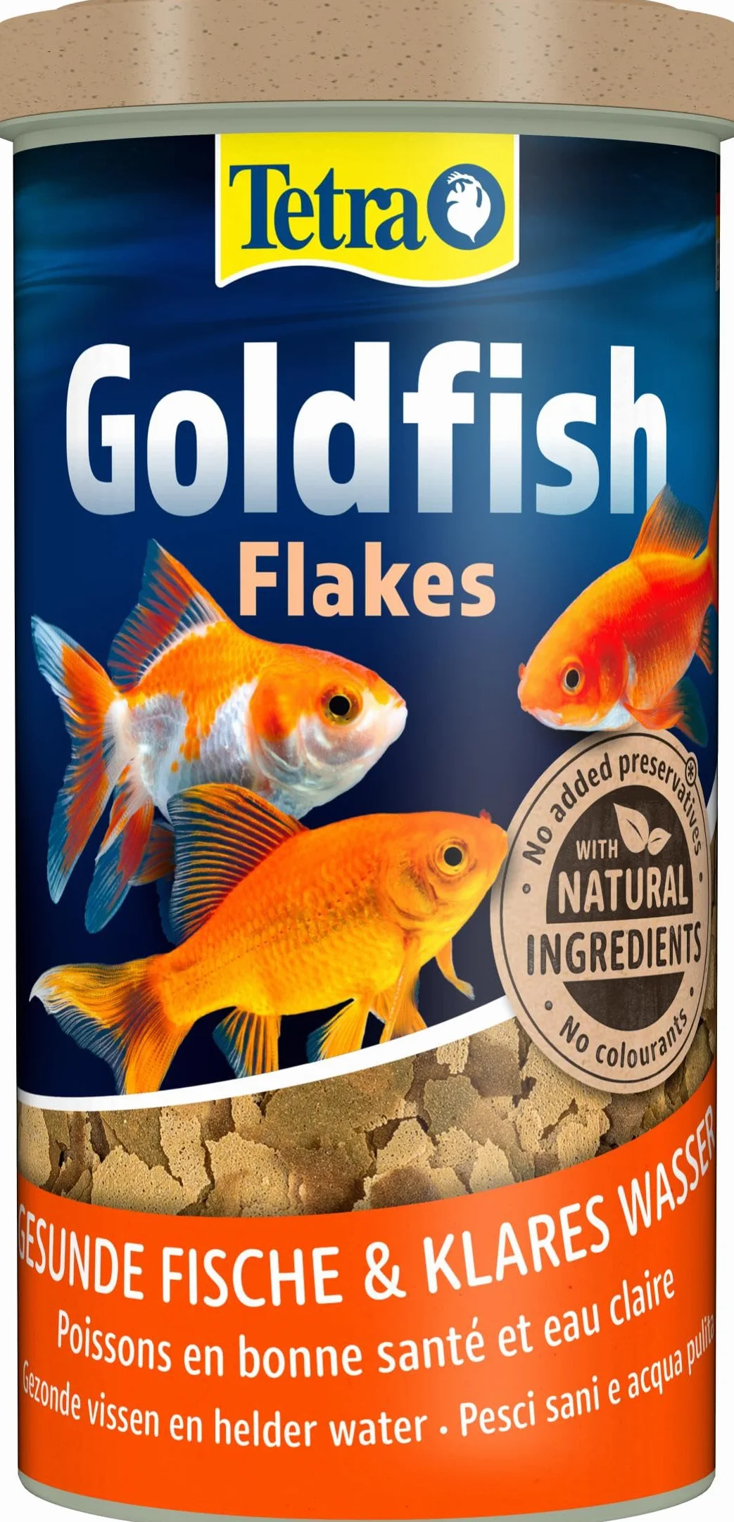 TETRA Aliment Complet en Flocons pour Poissons Rouges et d'Eau Froide 1 Litre