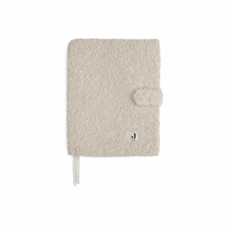 Jollein Protège carnet de santé bouclettes Naturel Personnalisable