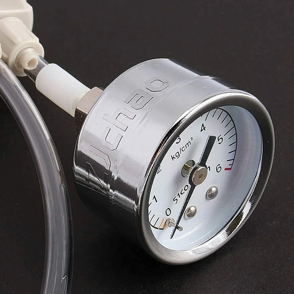 Kit système CO2 aquarium DIY générateur CO2 pour plantes d'eau avec valve bouteille manomètre