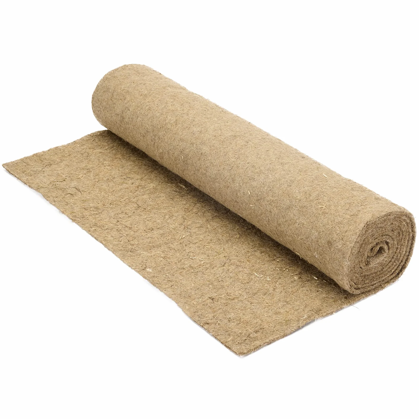 La cordeline Tapis Litière Chanvre pour Rongeurs 50 cm x 2 m Naturel