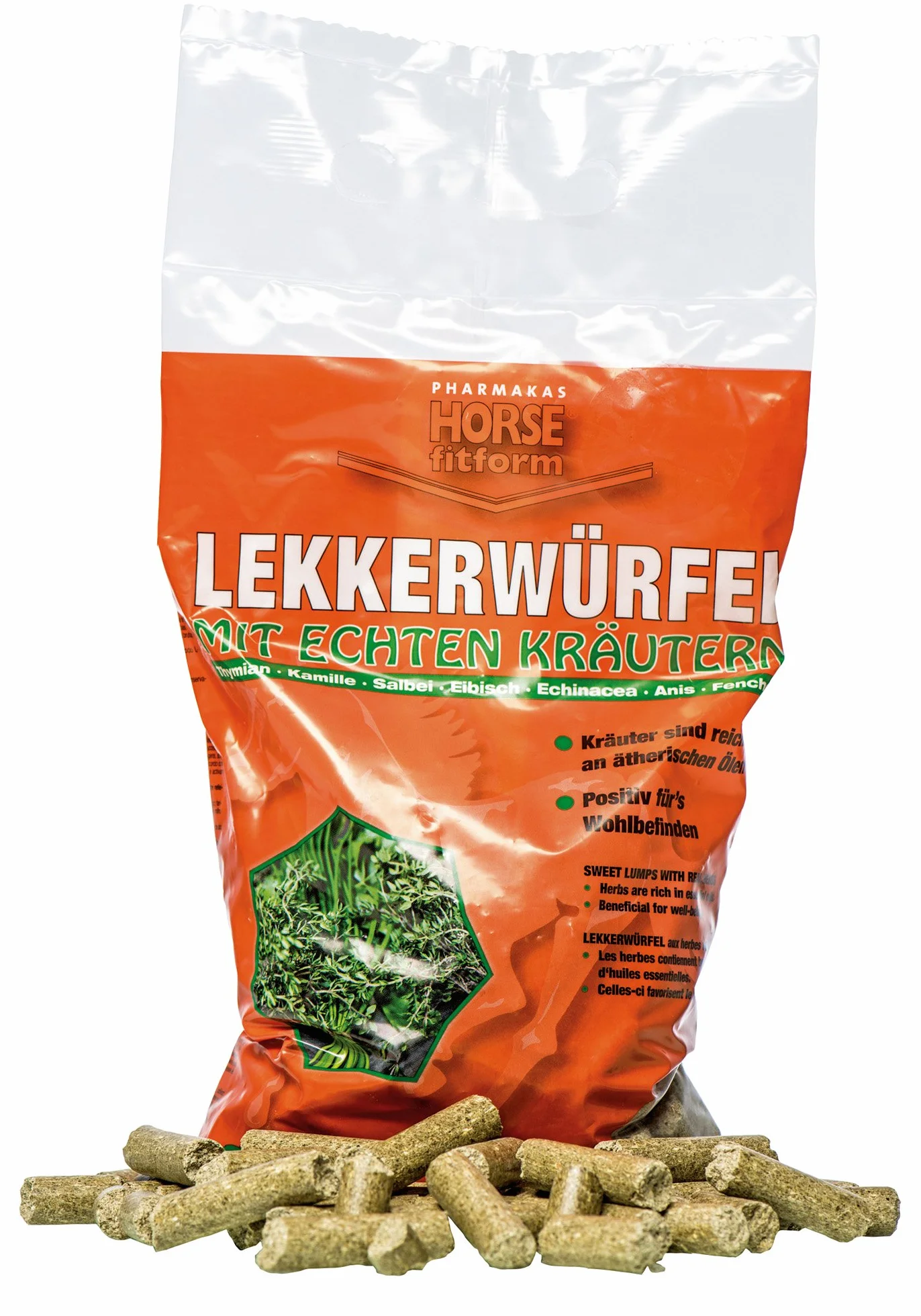 Horse fitform Friandise aux Herbes Vital pour Cheval 1 kg