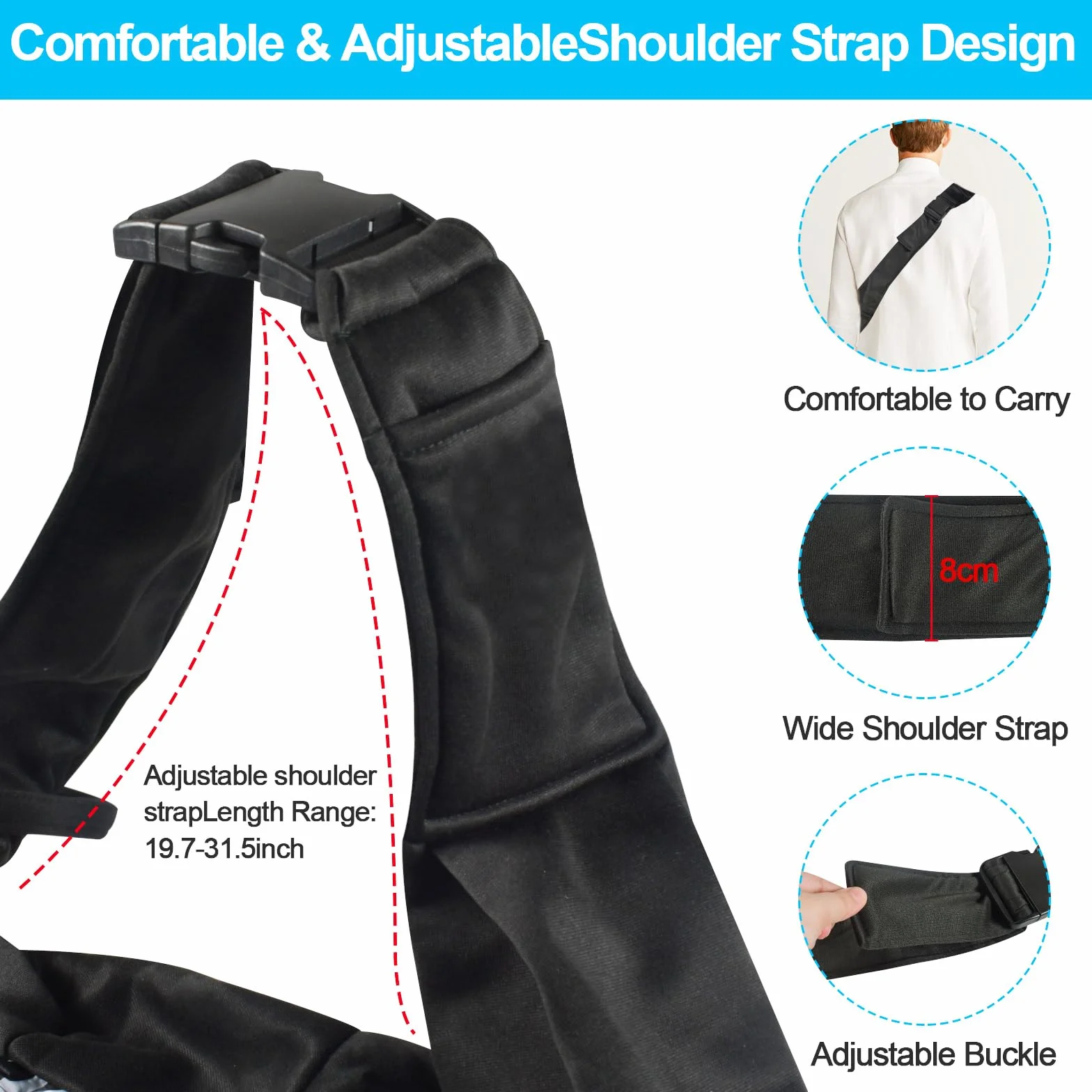 Sac De Transport pour Chien Chat, Sécurisé pour Animaux Domestiques, Taille Moyenne, Extérieur, Métro (Noir)