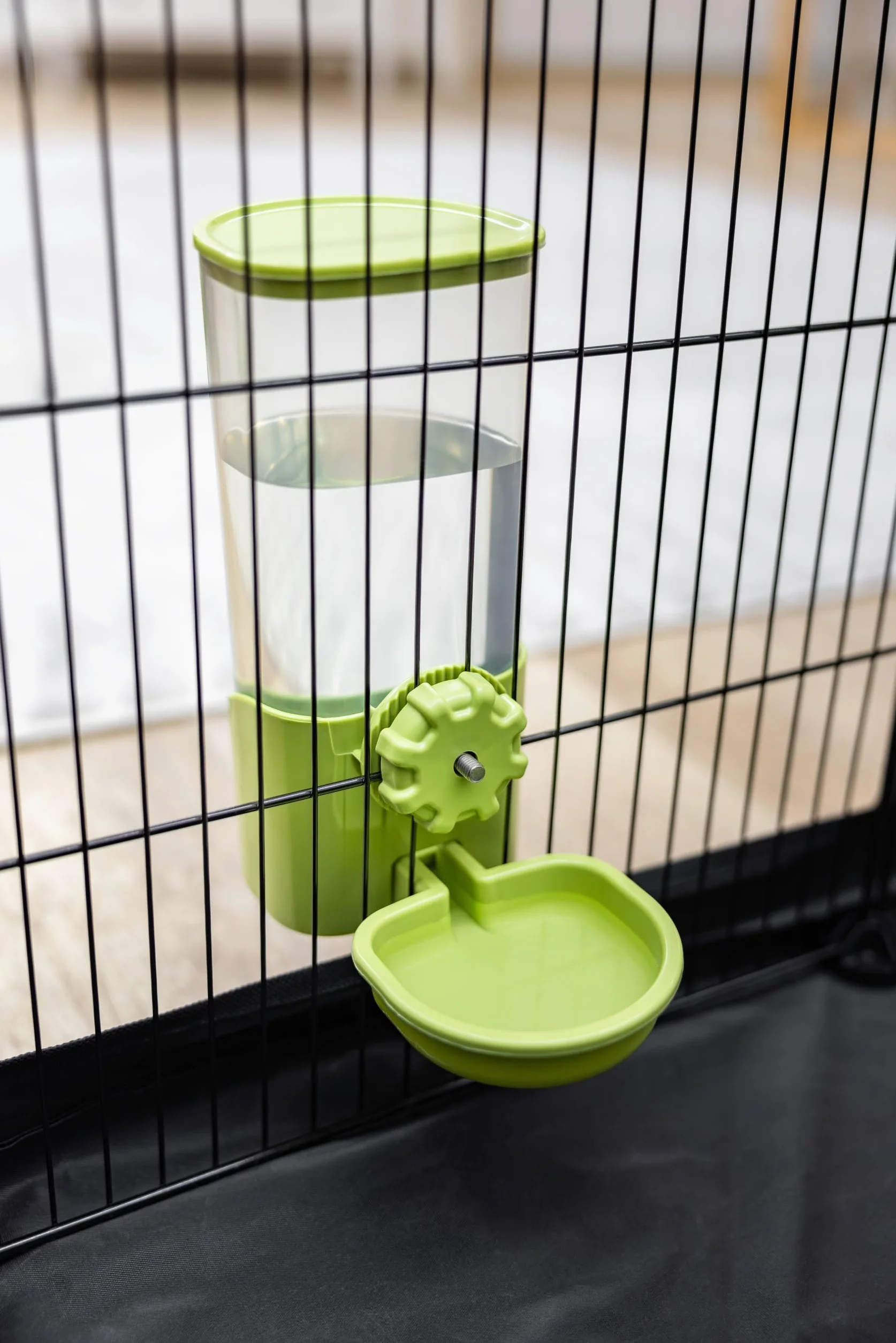 Kerbl Distributeur d'eau pour rongeurs 850 ML Vert/Transparent Plastique