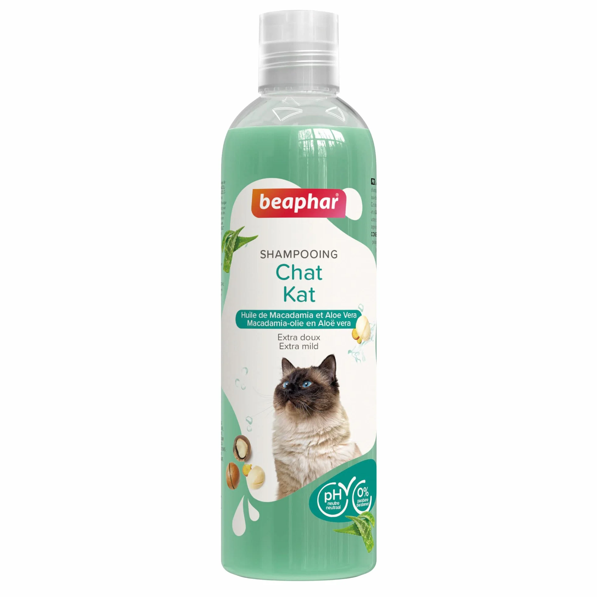 BEAPHAR Shampooing Essentiel Universel pour Chat Extra-Doux 250 ML