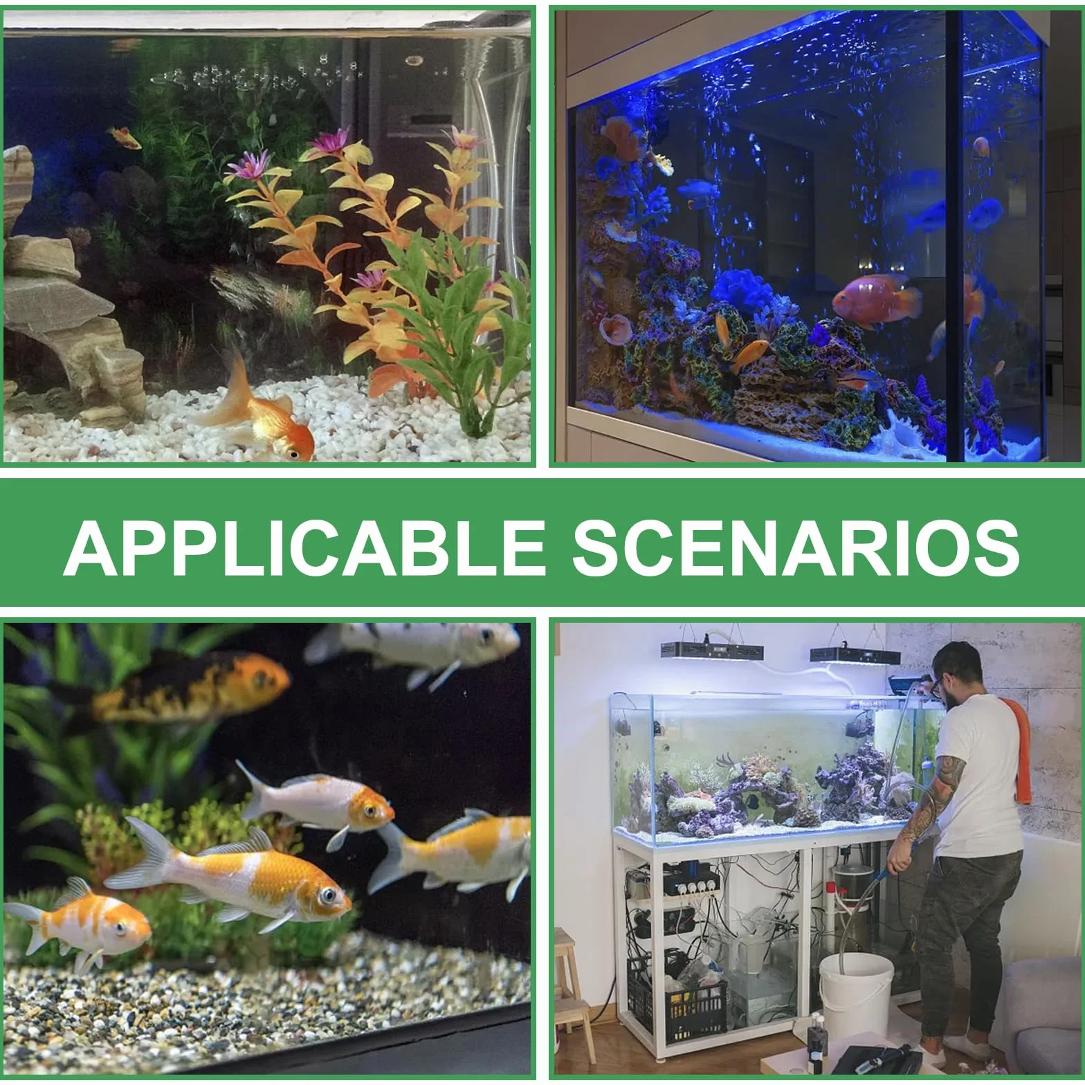 Distributeur automatique de nourriture pour aquarium 150 ml 4 modes de mesure du temps pour poissons et poissons rouges avec réservoir