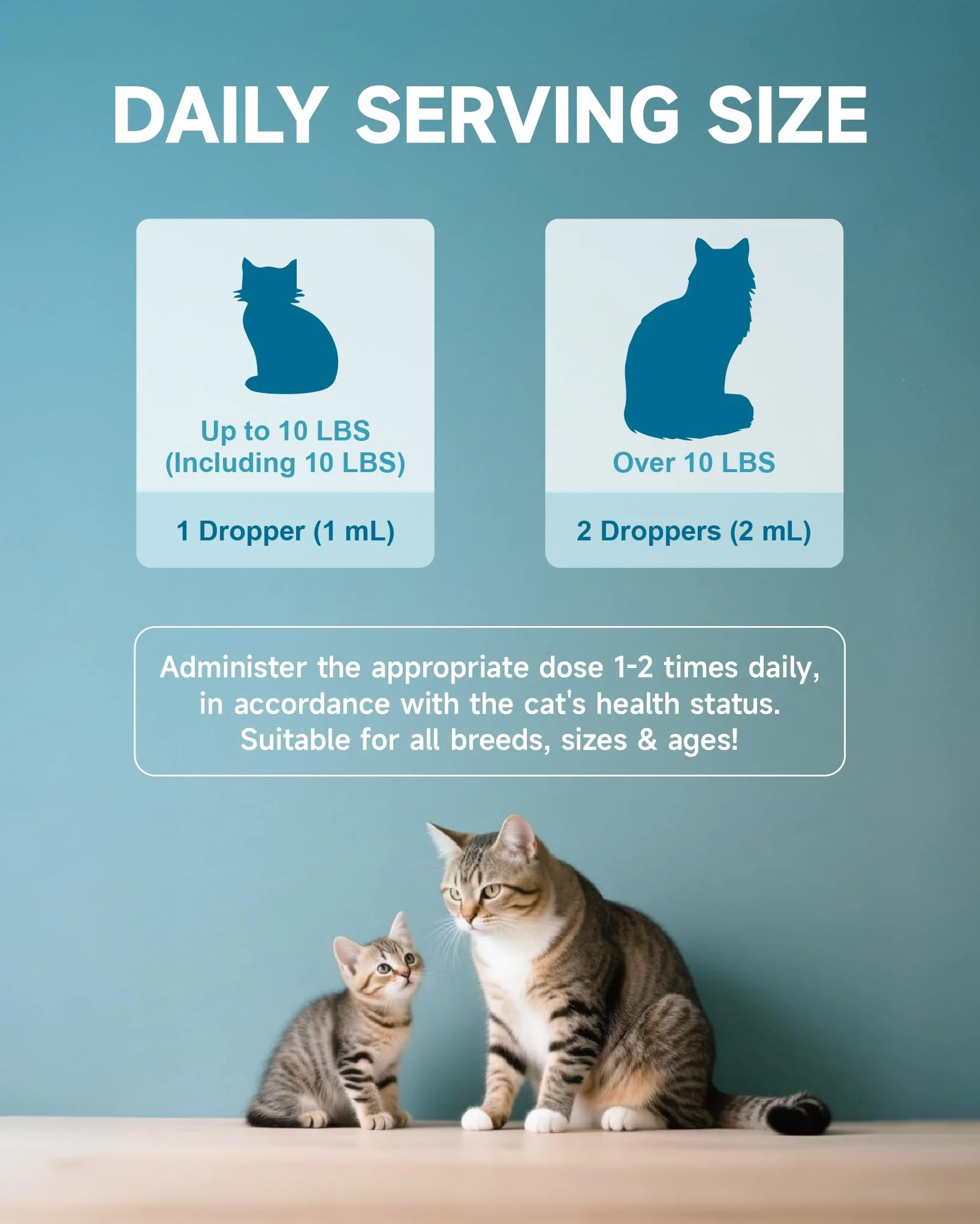 Eagou Diary Collagène pour Chats - Supplément Articulations, Peau et Pelage, MSM, Glucosamine, Huile de Coco, Vitamine E, 60ml