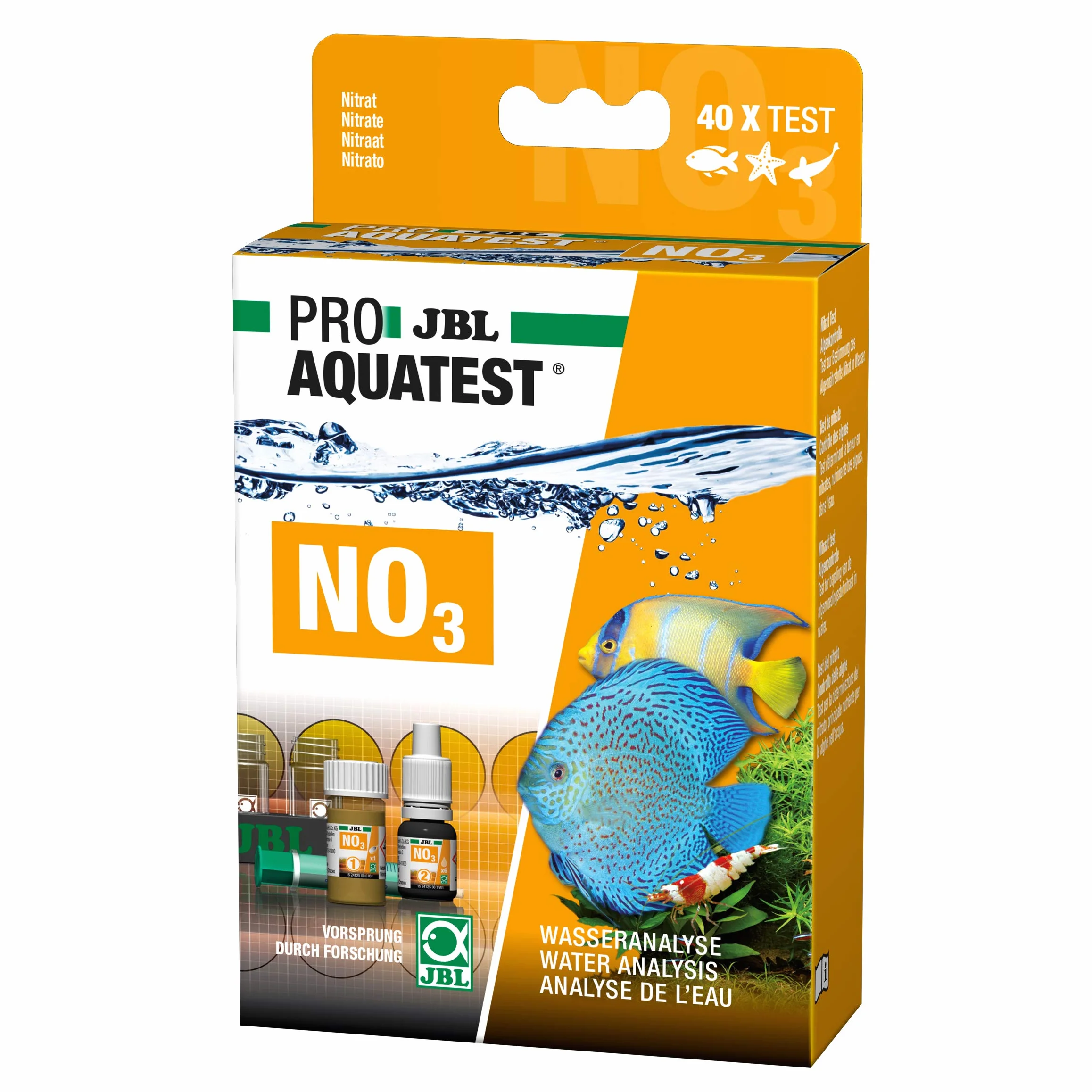 JBL Proaquatest No3 Nitrate Teste de Qualité d'Eau pour Aquariophilie