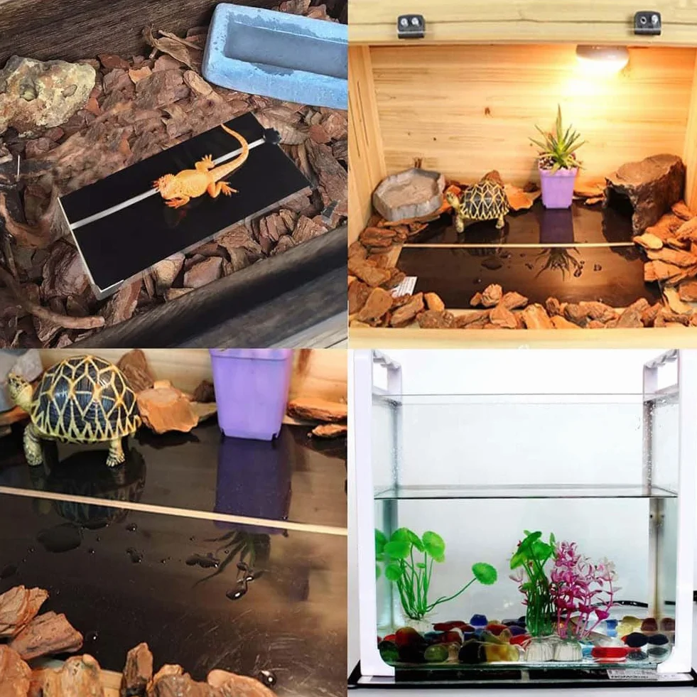 ReptilHábitat Tapis Chauffant 20W 42x28CM avec Contrôle De La Température pour Aquarium Reptiles