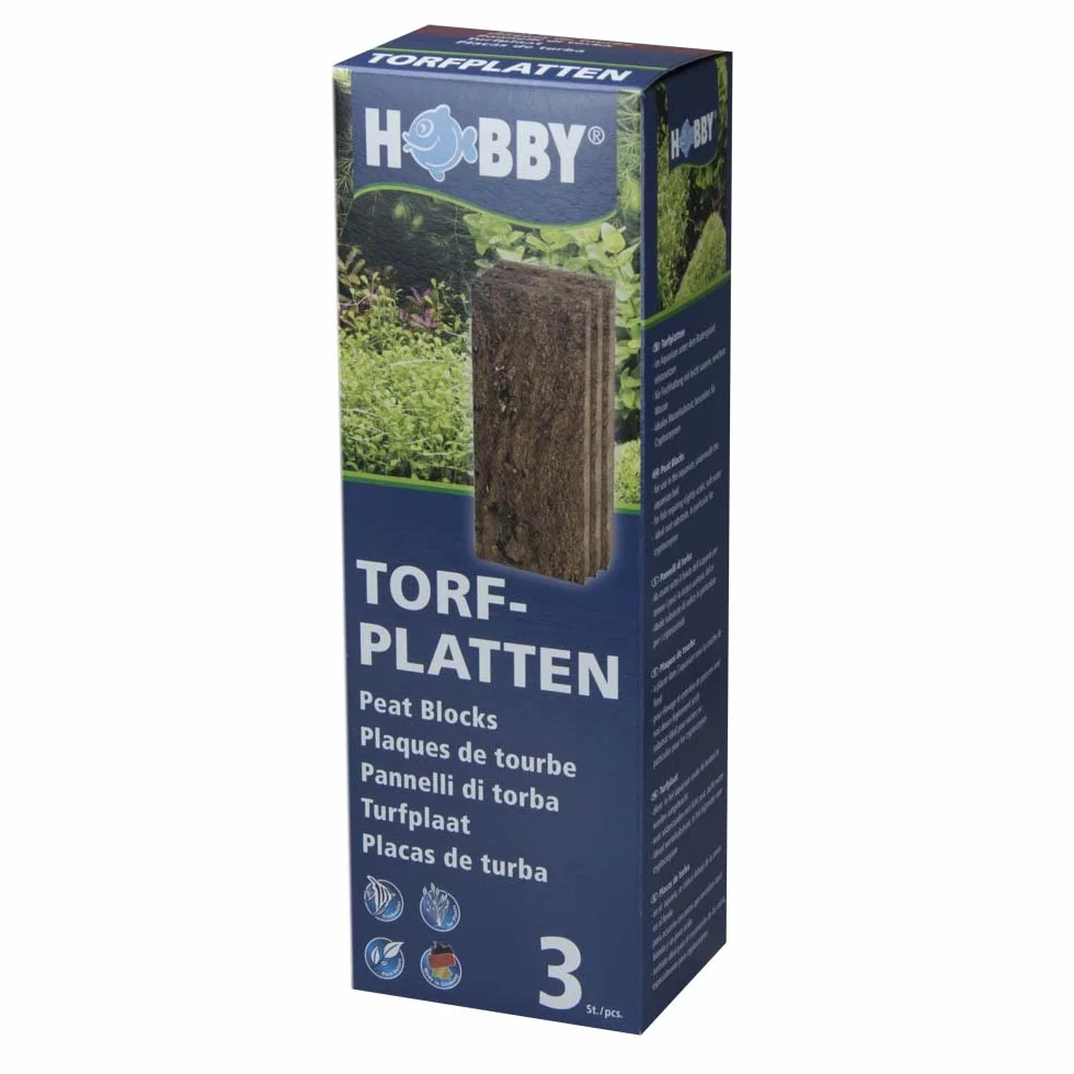 Tourbe en Plaque 3p 20x8x1.8cm