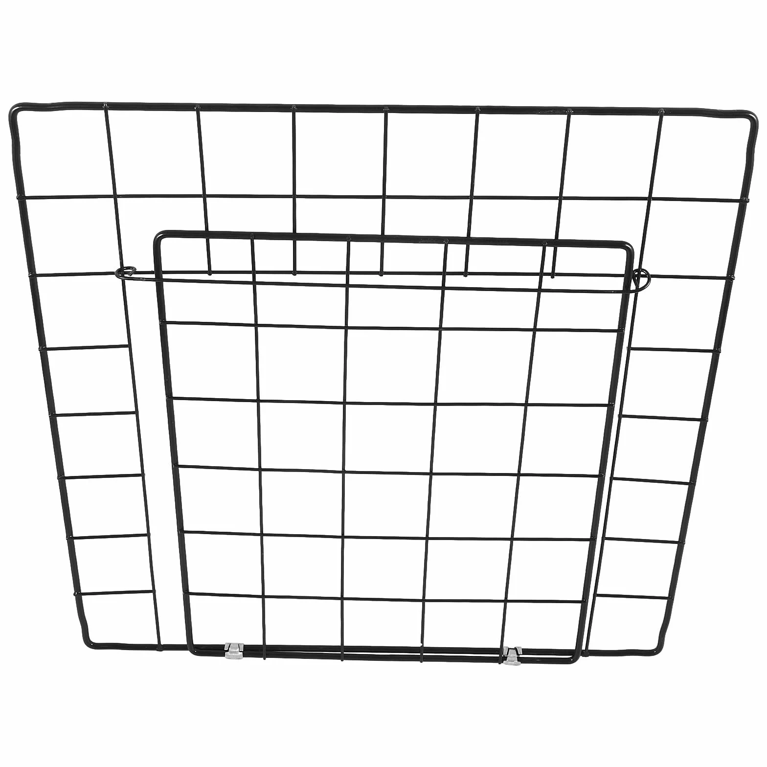 Porte de Clôture en Fer Noir Panneau Modulable Facile à Monter pour Enclos Animaux