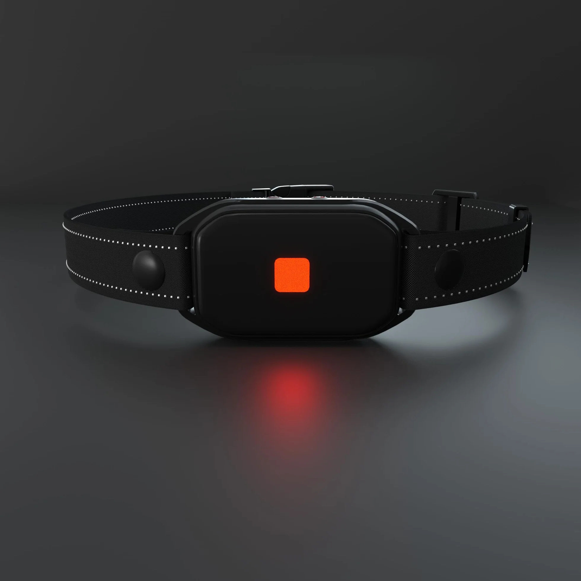 Meloive Collier de Dressage Anti Aboiement 3 en 1 LED, Portée 3800m, Modes Lumière/Son/Vibration/Choc Statique