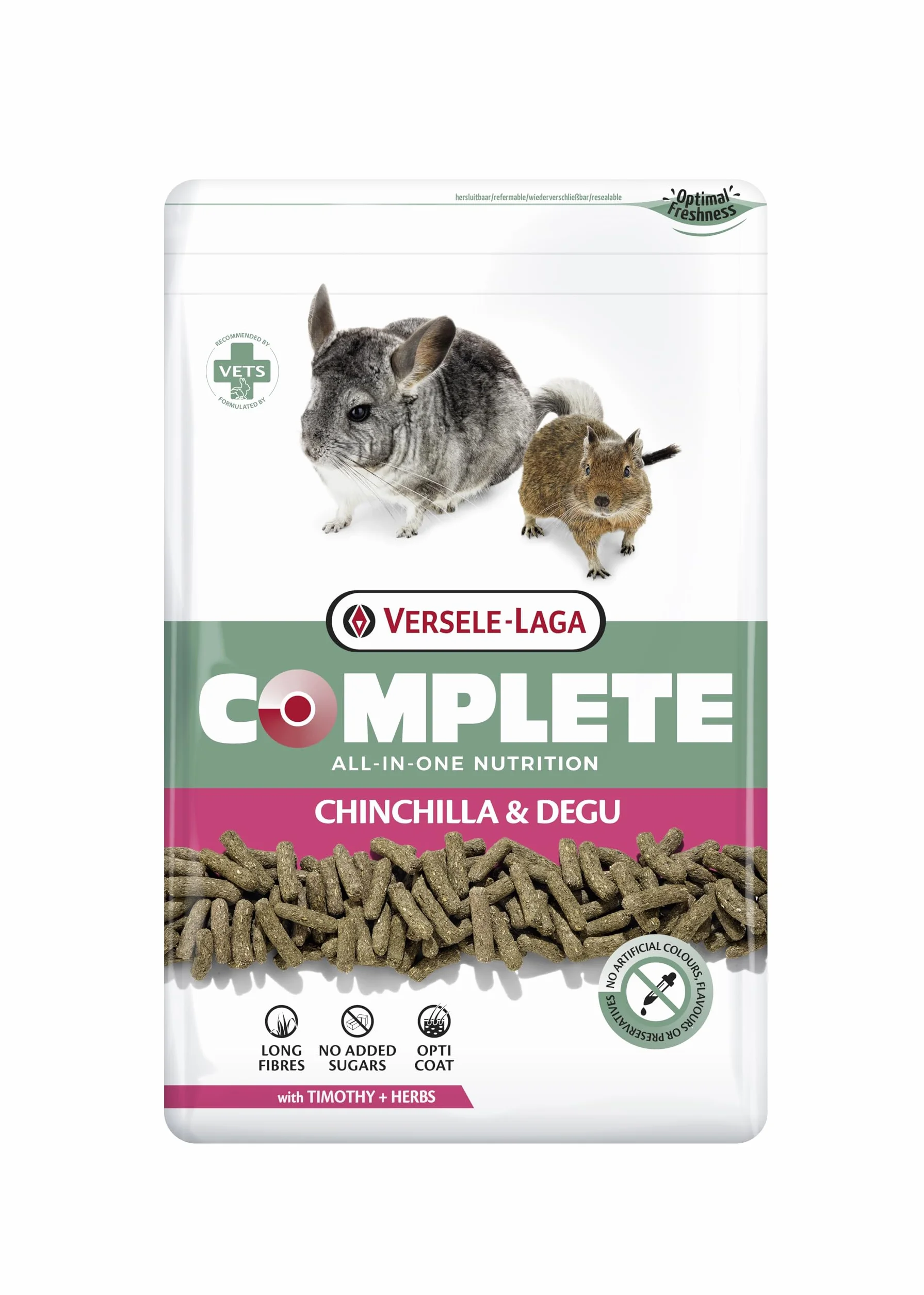 VERSELE-LAGA Complete Chinchilla & Degu Extrudés 1,75kg