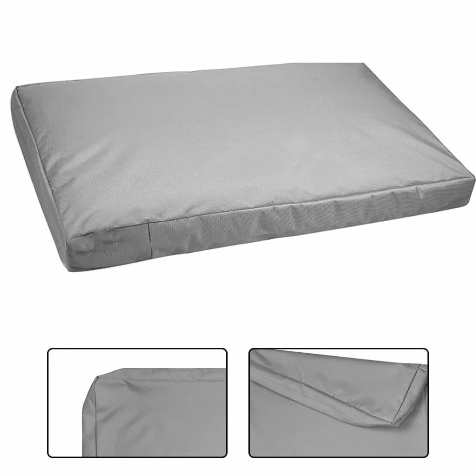 Housse de lit imperméable pour animaux 122x92x10 cm
