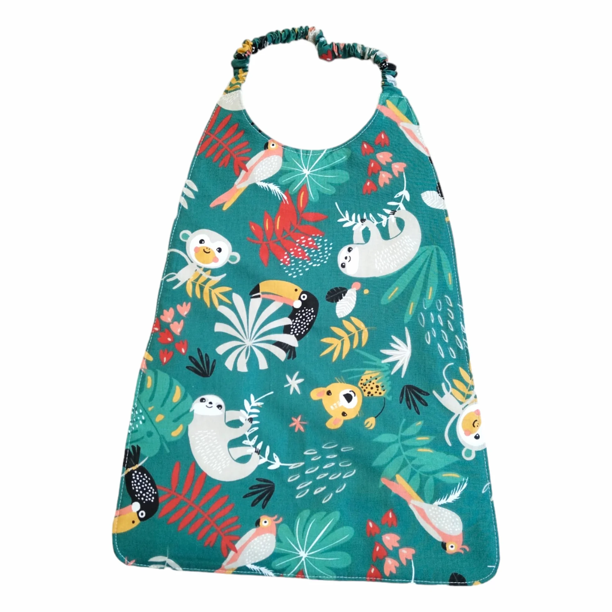 Serviettes de cantine avec élastique pour enfant 35x30 cm Lot de 2