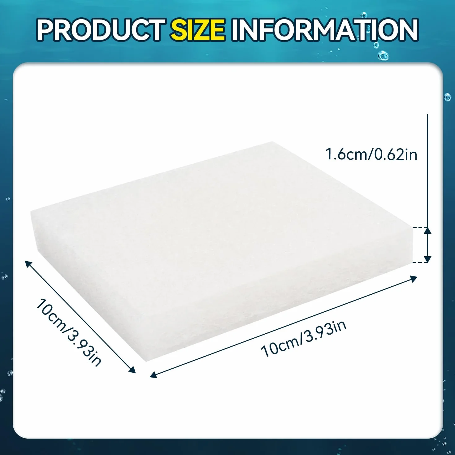 Filtre Mousse de Remplacement 30Pcs pour Juwel Compact/BioFlow 3.0/M 3.0 Filters