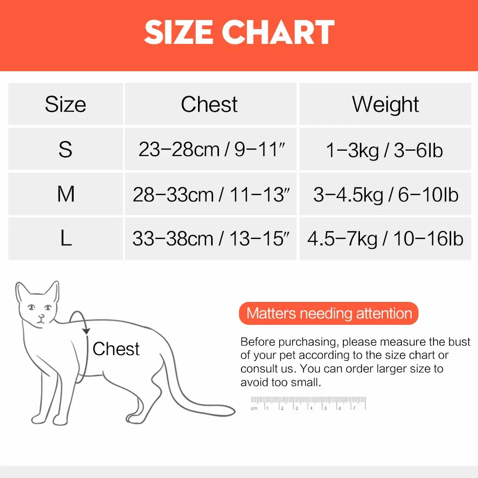 Harnais pour Chat Ultra-Léger Anti-Fuite Réglable avec Laisse pour Chiot Lapin Furet