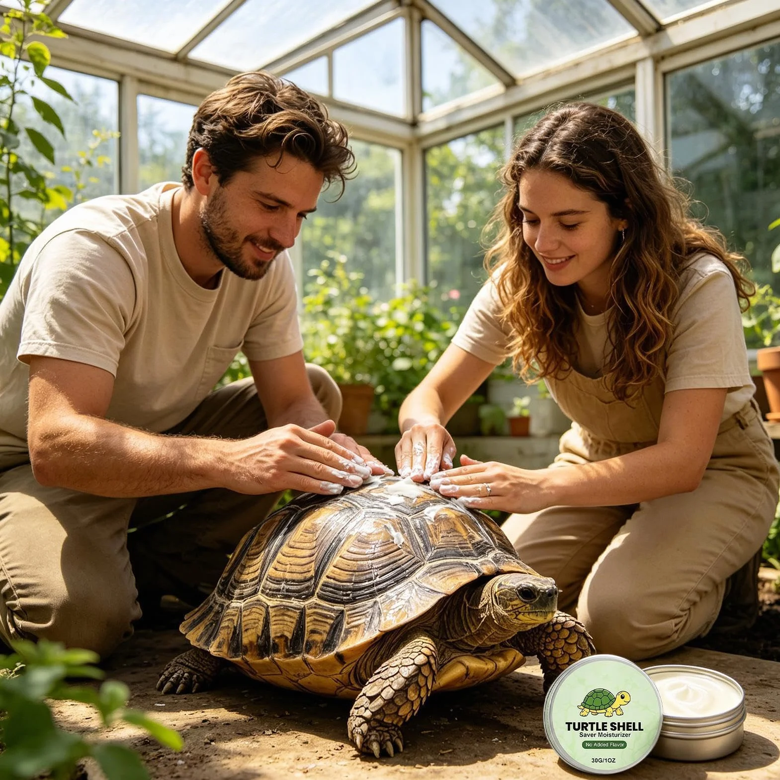 Hydratant pour tortues Crème hydratante longue durée pour reptiles terrestres baume après-shampoing peau sèche