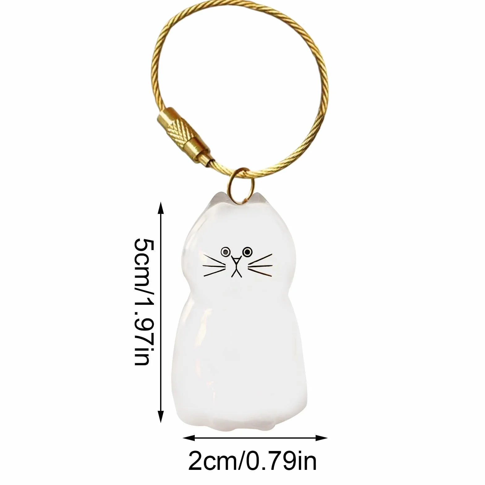 Bouteille de rangement poils chat porte-clés récupération poils chien transparent portable