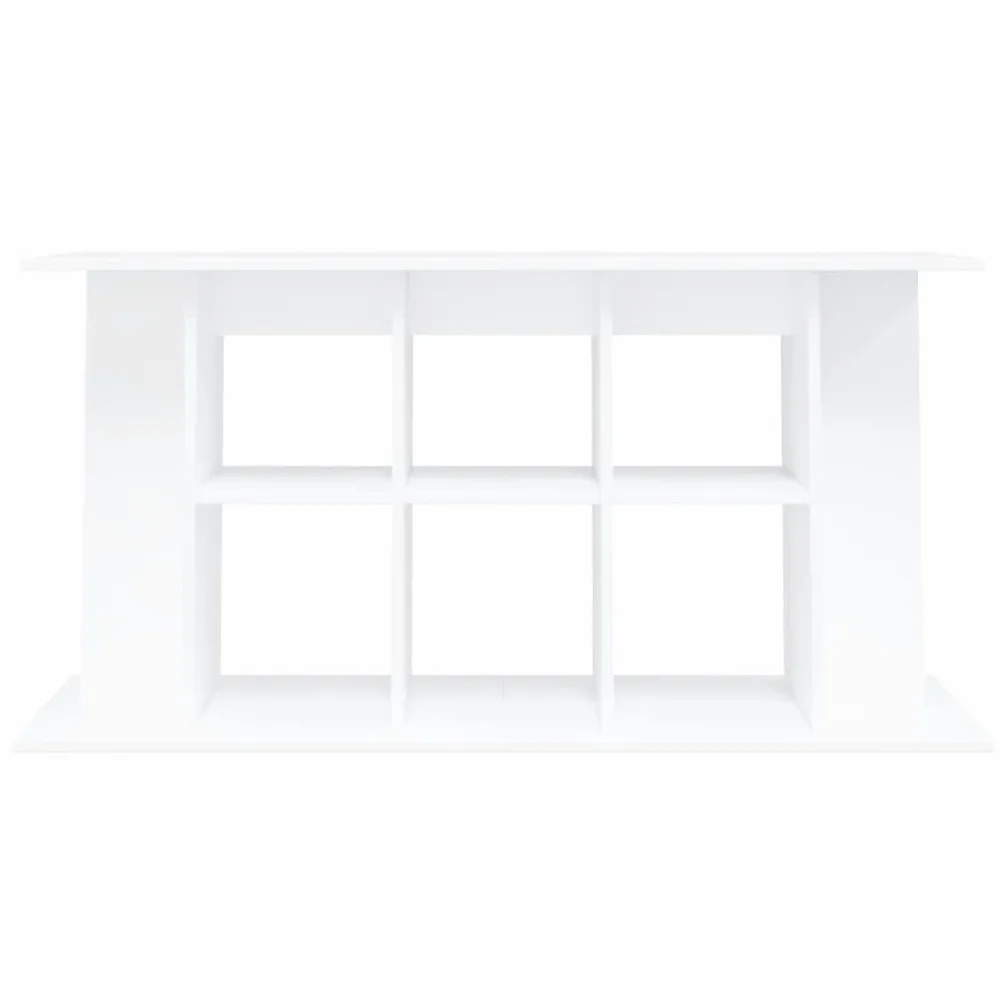Tomostar Meuble pour Aquarium 120x40x60 cm blanc bois d'ingénierie