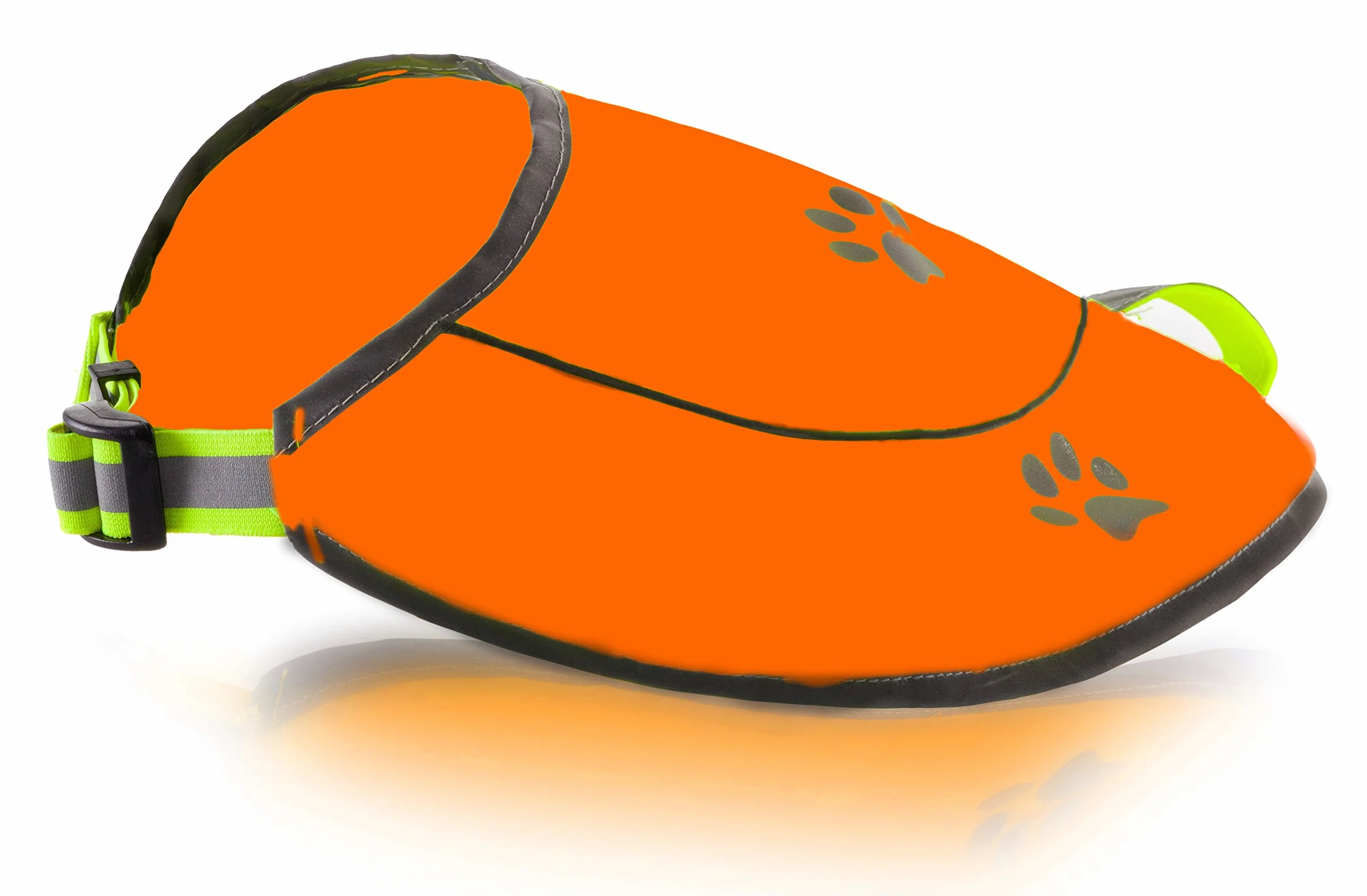 Gilet Réflecteur Chasse Chien Imperméable Jaune Orange Haute Visibilité Taille XS-XXL