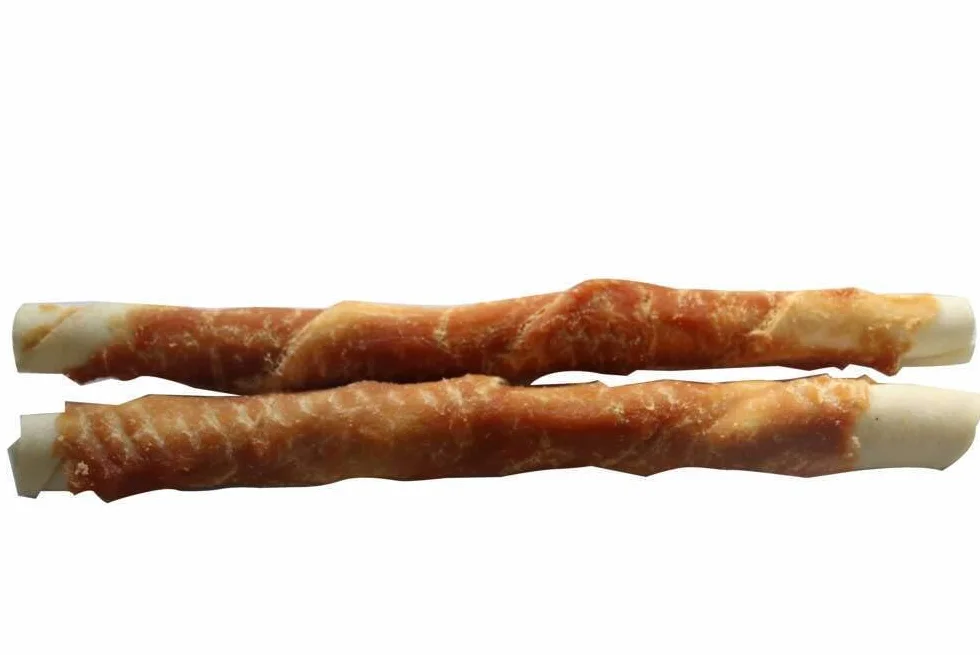 Bubimex - Bâtons à Mâcher au Canard 38 cm x20 Pièces - Friandises pour Chiens - 100% Naturels - Mastication Longue Durée - Riche en Protéines - Idéal Grands Chiens - Snack Savoureux