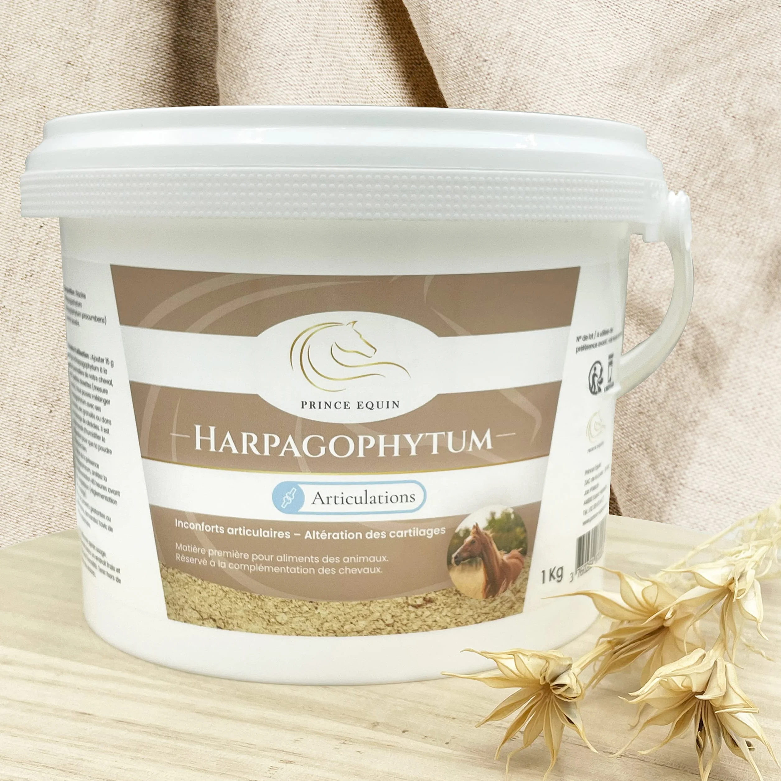HARPAGOPHYTUM Complément nutritionnel Cheval 1 kg Mobilité articulations Marque française