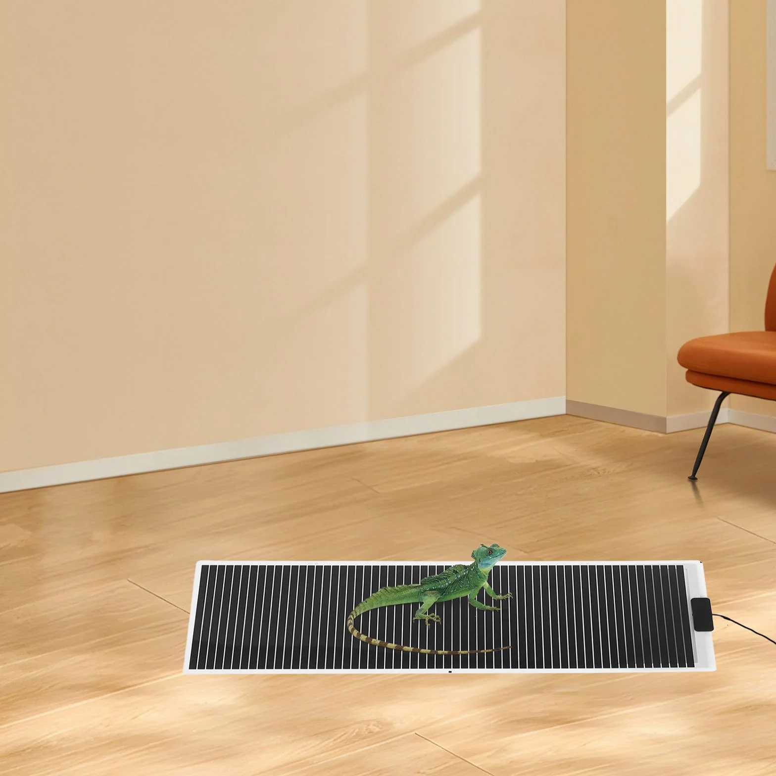 Toddmomy Tapis Chauffant pour Terrarium Reptiles 28x80 cm 45W avec Régulateur de Température