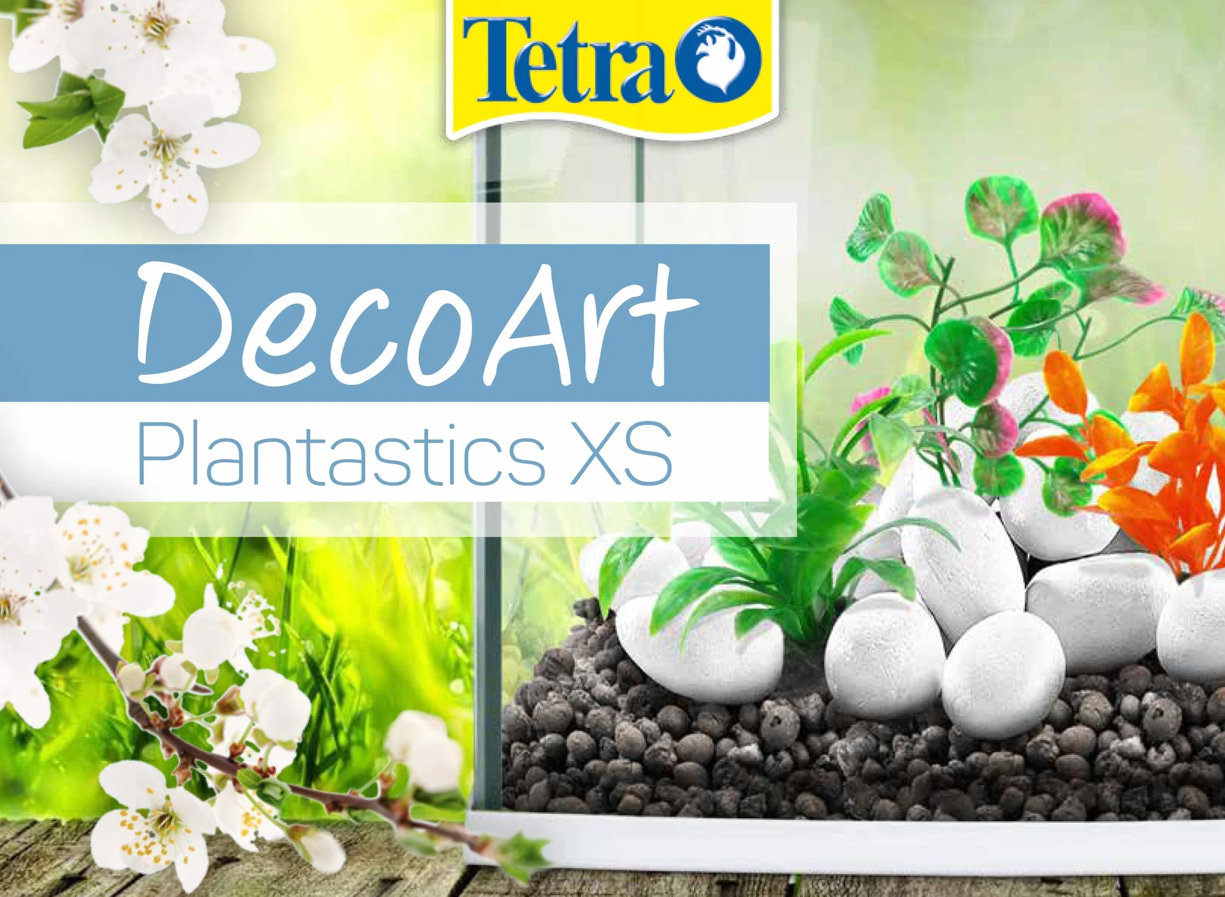 Tetra DecoArt Plantastics XS Lot de 6 Plantes Aquatiques Artificielles pour Aquarium