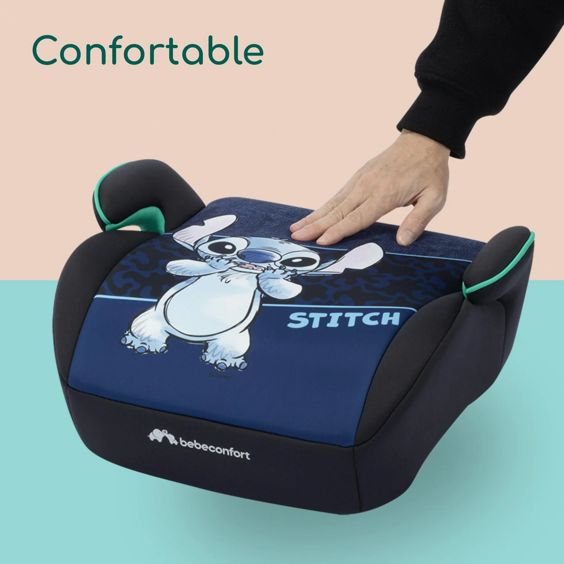 Bebeconfort Disney Manga i-Safe Rehausseur Voiture Enfant Siège Auto Stitch 6-12 ans 128-150 cm 22-36 kg Léger