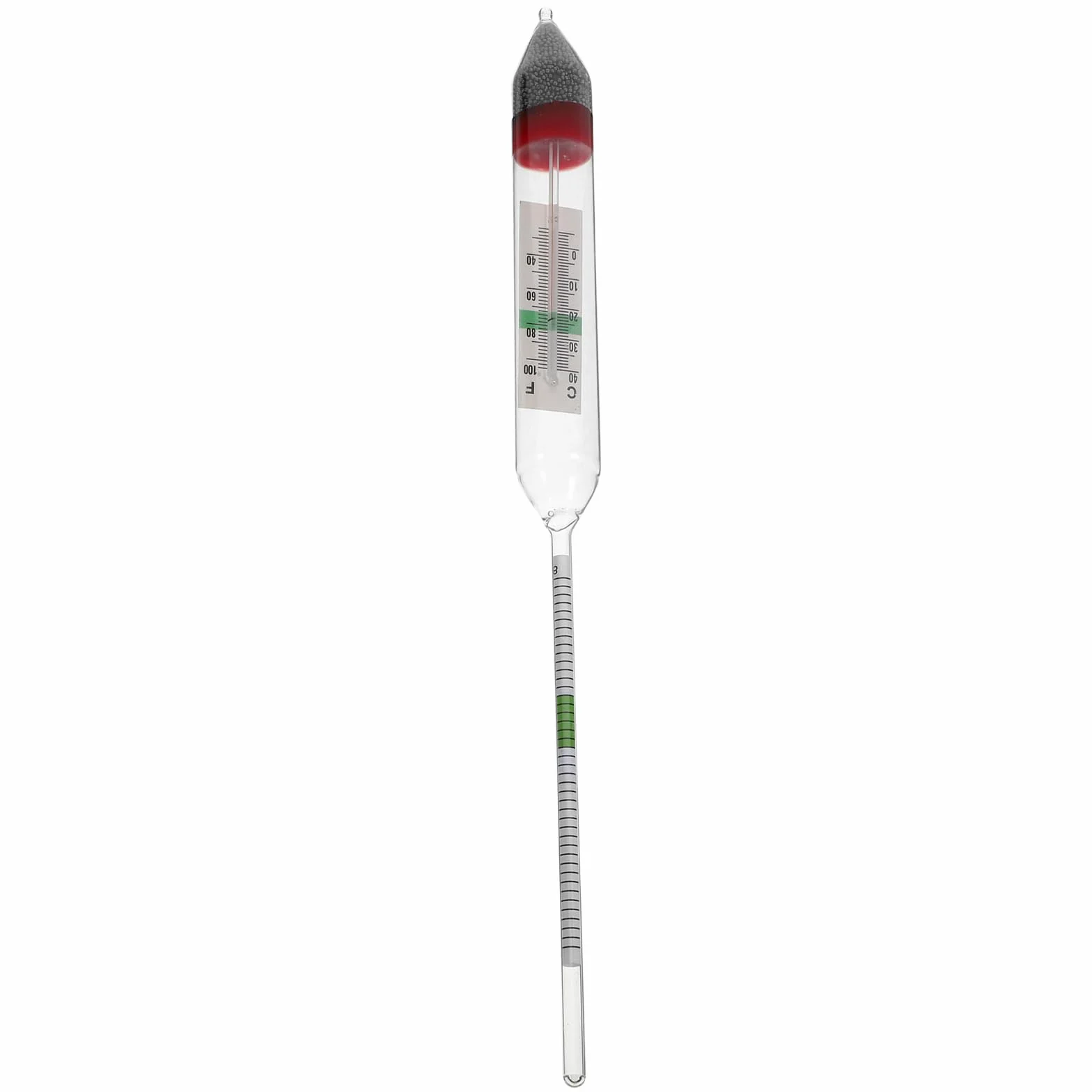 Cabilock Hydromètre de salinité pour aquarium d'eau de mer, densitomètre précis salinomètre durable
